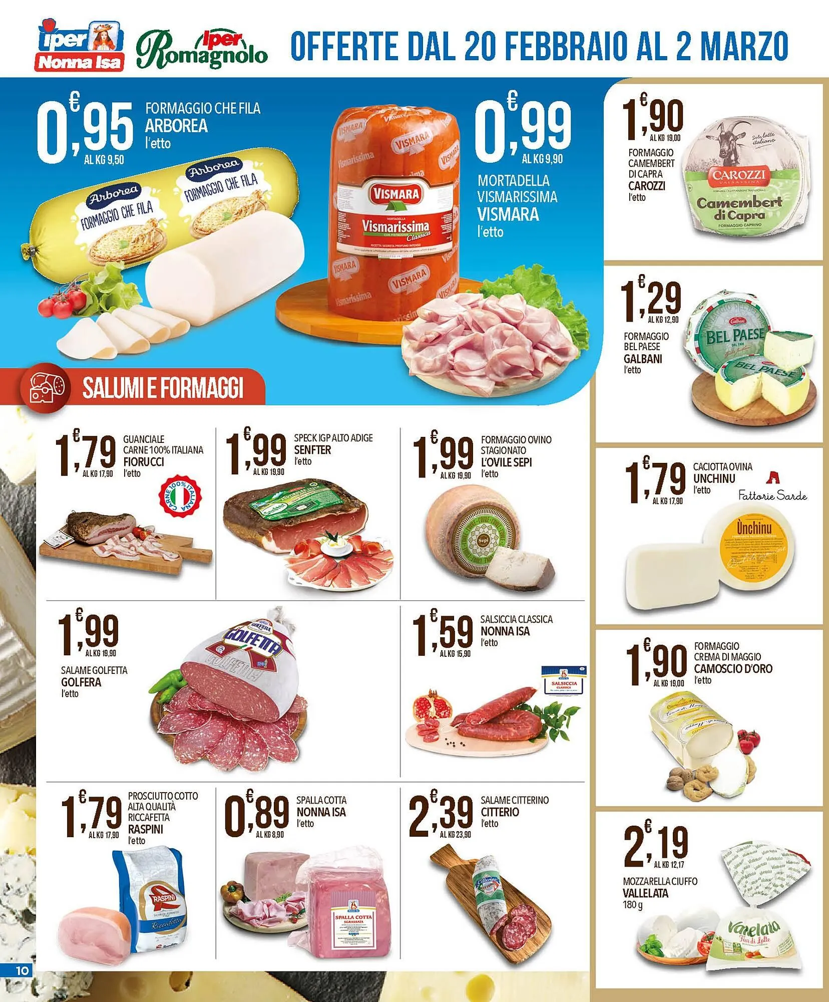 Volantino Iper Nonna Isa da 20 febbraio a 2 marzo di 2026 - Pagina del volantino 10
