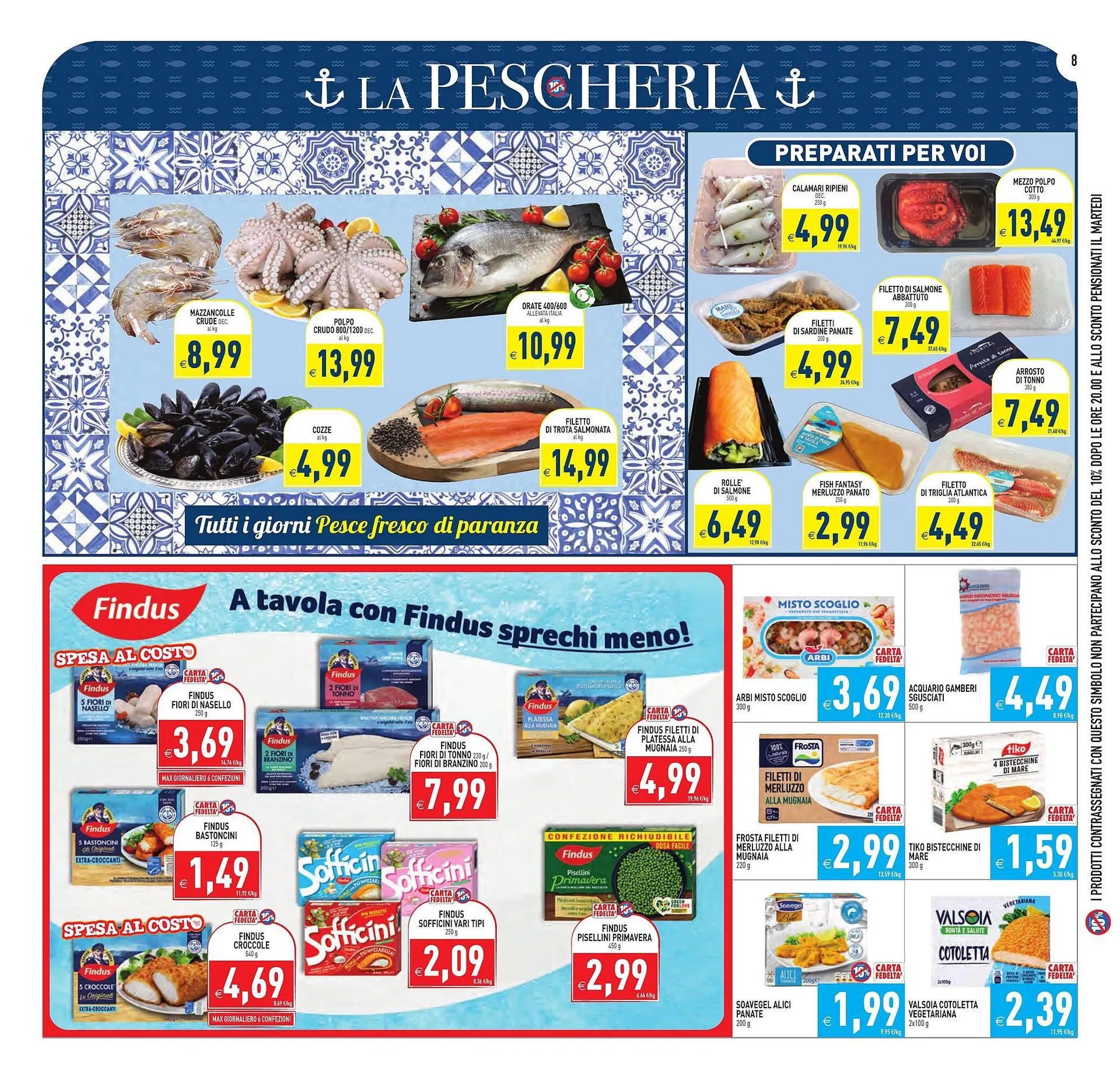 Volantino Supermercati Agorà da 4 luglio a 14 luglio di 2025 - Pagina del volantino 8