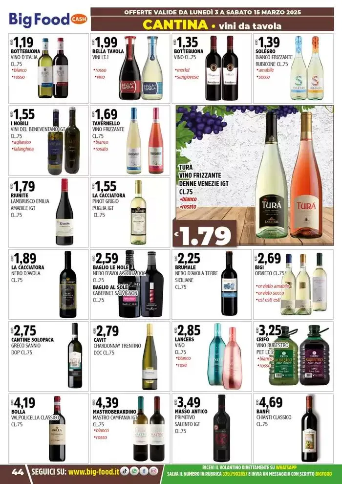 Offerte da non perdere da 3 marzo a 15 marzo di 2025 - Pagina del volantino 44