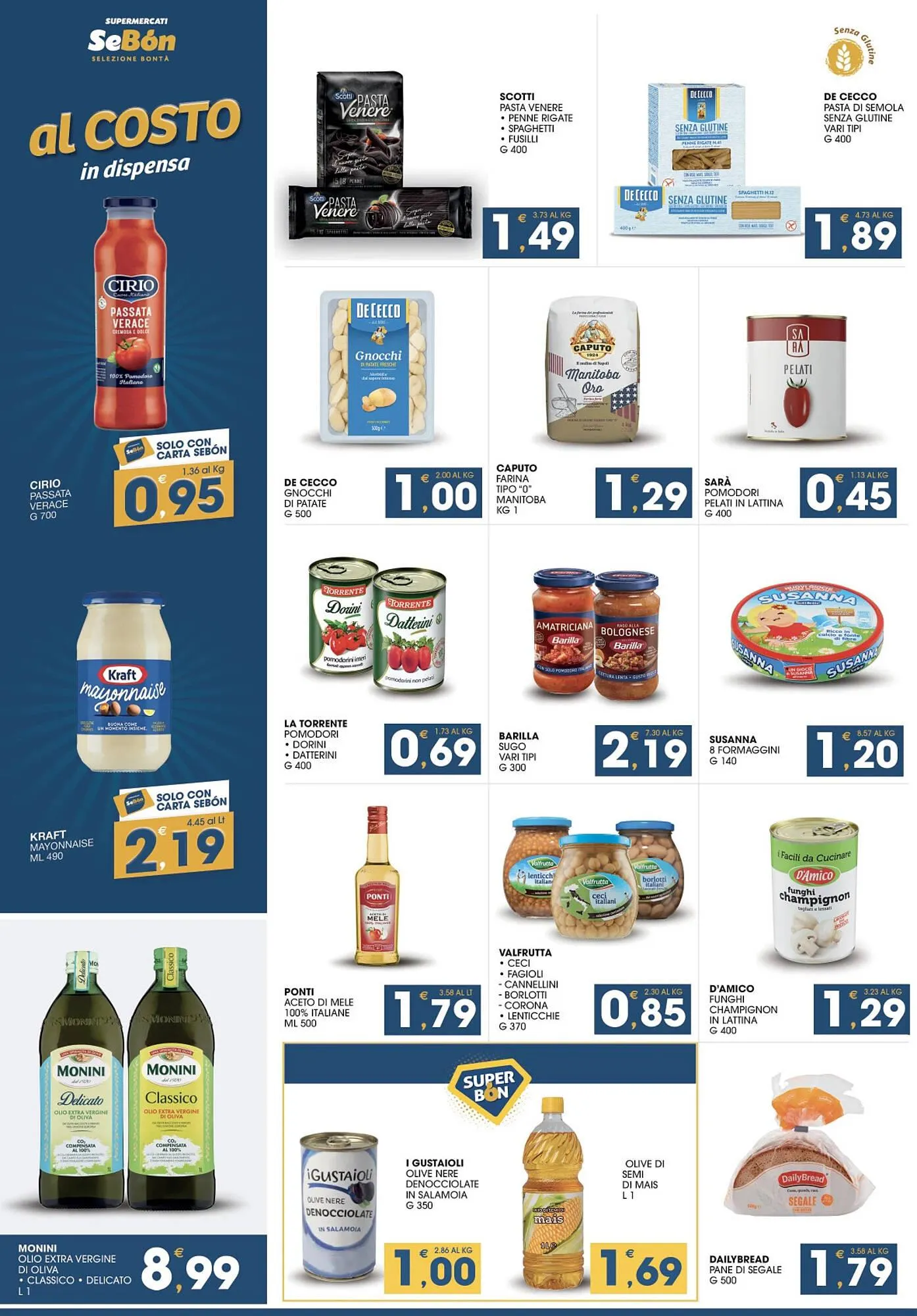 Volantino SeBón Supermercati da 20 settembre a 30 settembre di 2024 - Pagina del volantino 8