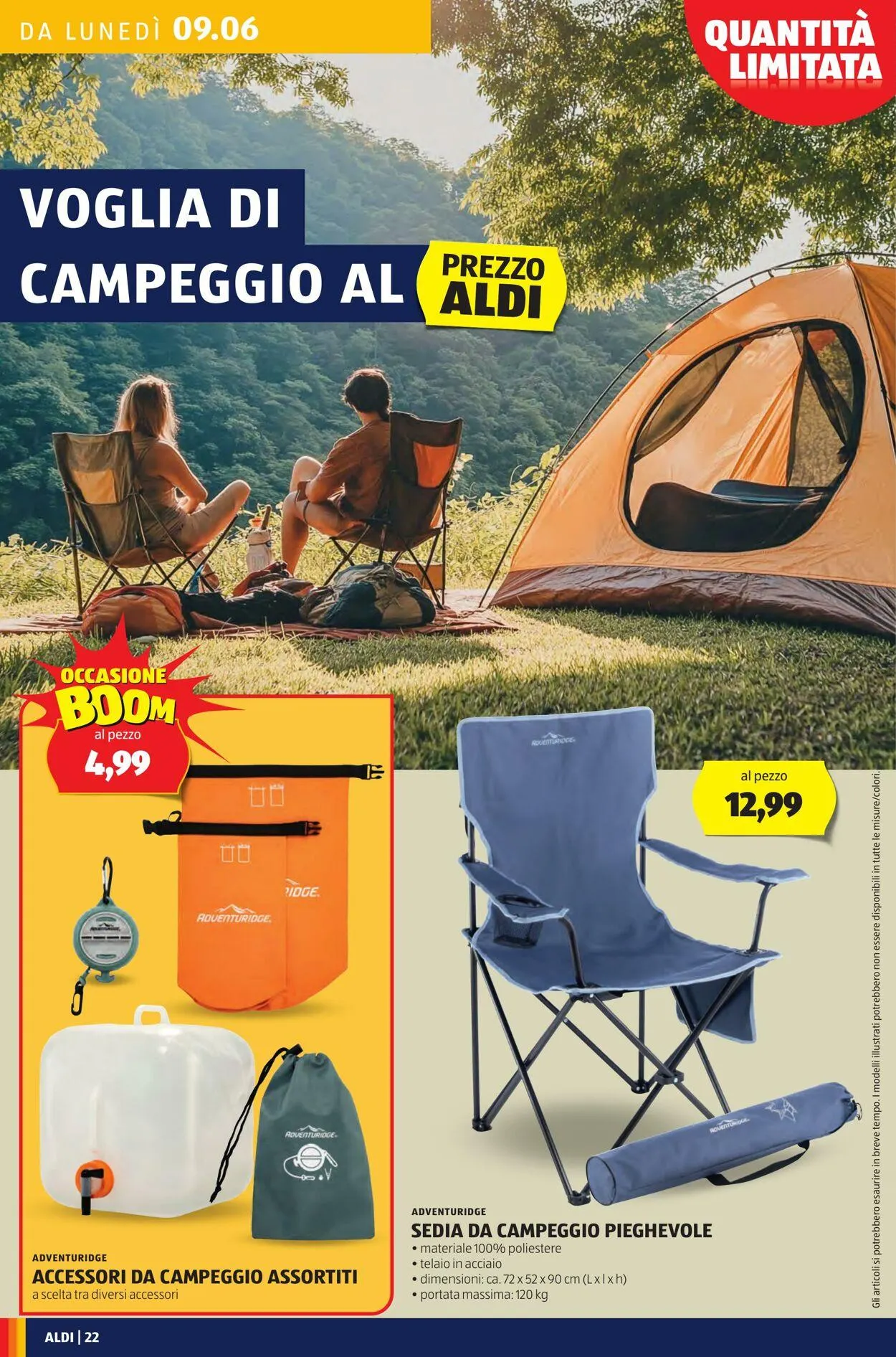 Aldi Volantino attuale da 9 giugno a 15 giugno di 2025 - Pagina del volantino 22