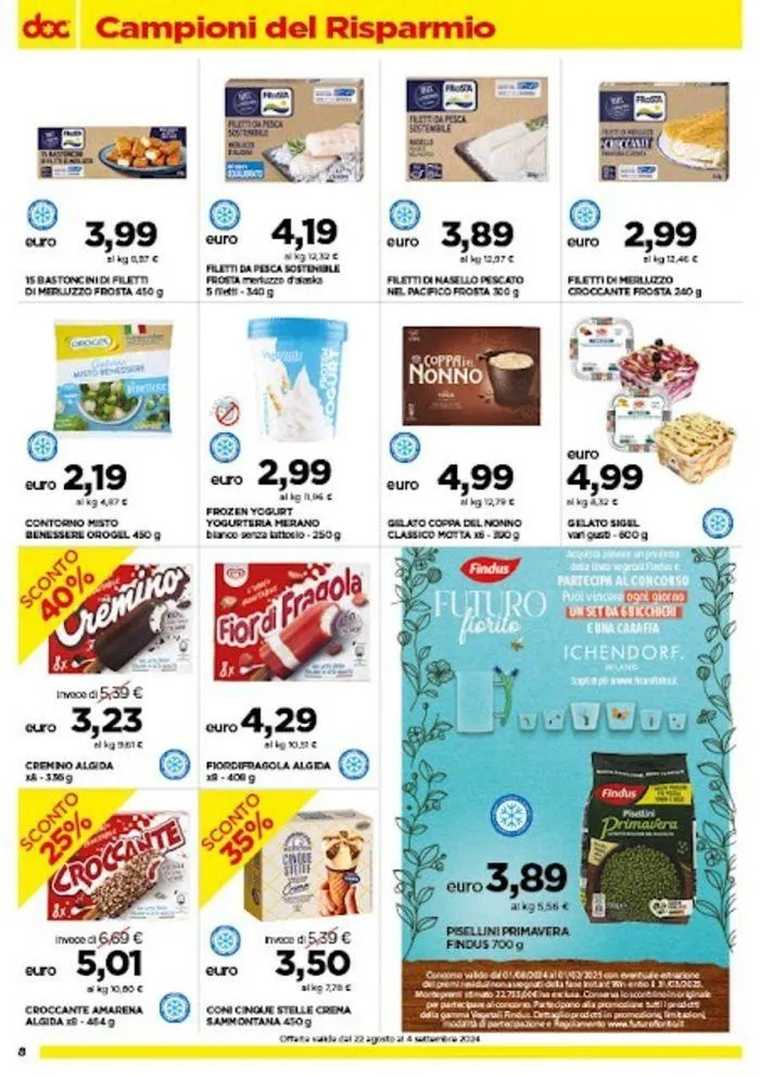 Dal 22 agosto al 4 settembre 2024 da 22 agosto a 4 settembre di 2024 - Pagina del volantino 8