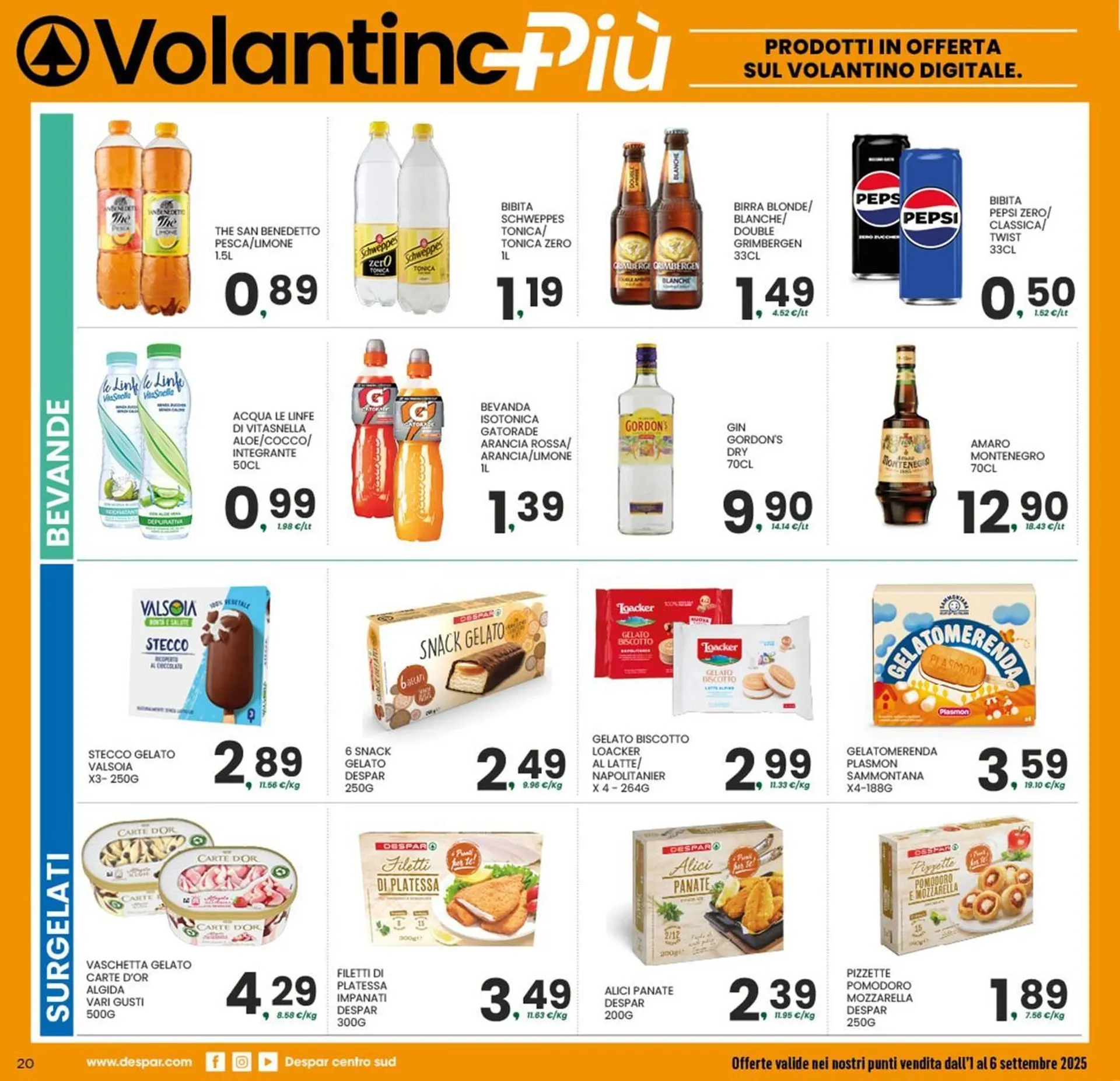 Volantino Despar da 1 settembre a 6 settembre di 2025 - Pagina del volantino 21