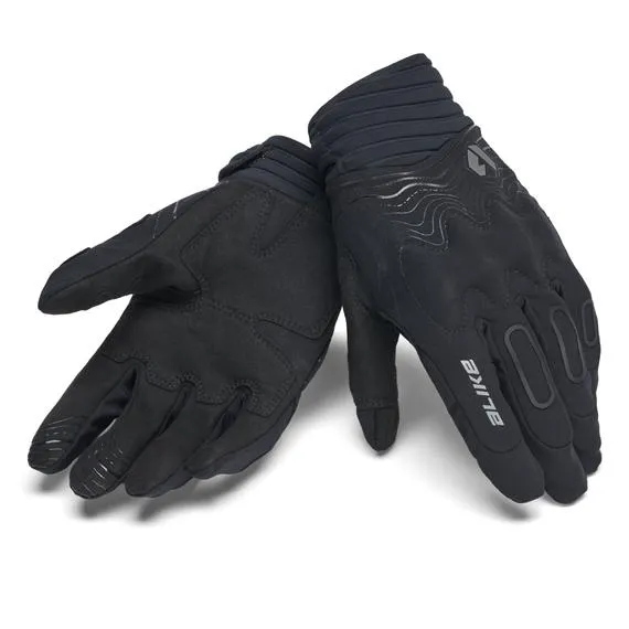 Guanti moto da donna Flexshell Windproof V2 Lady Nero/Nero