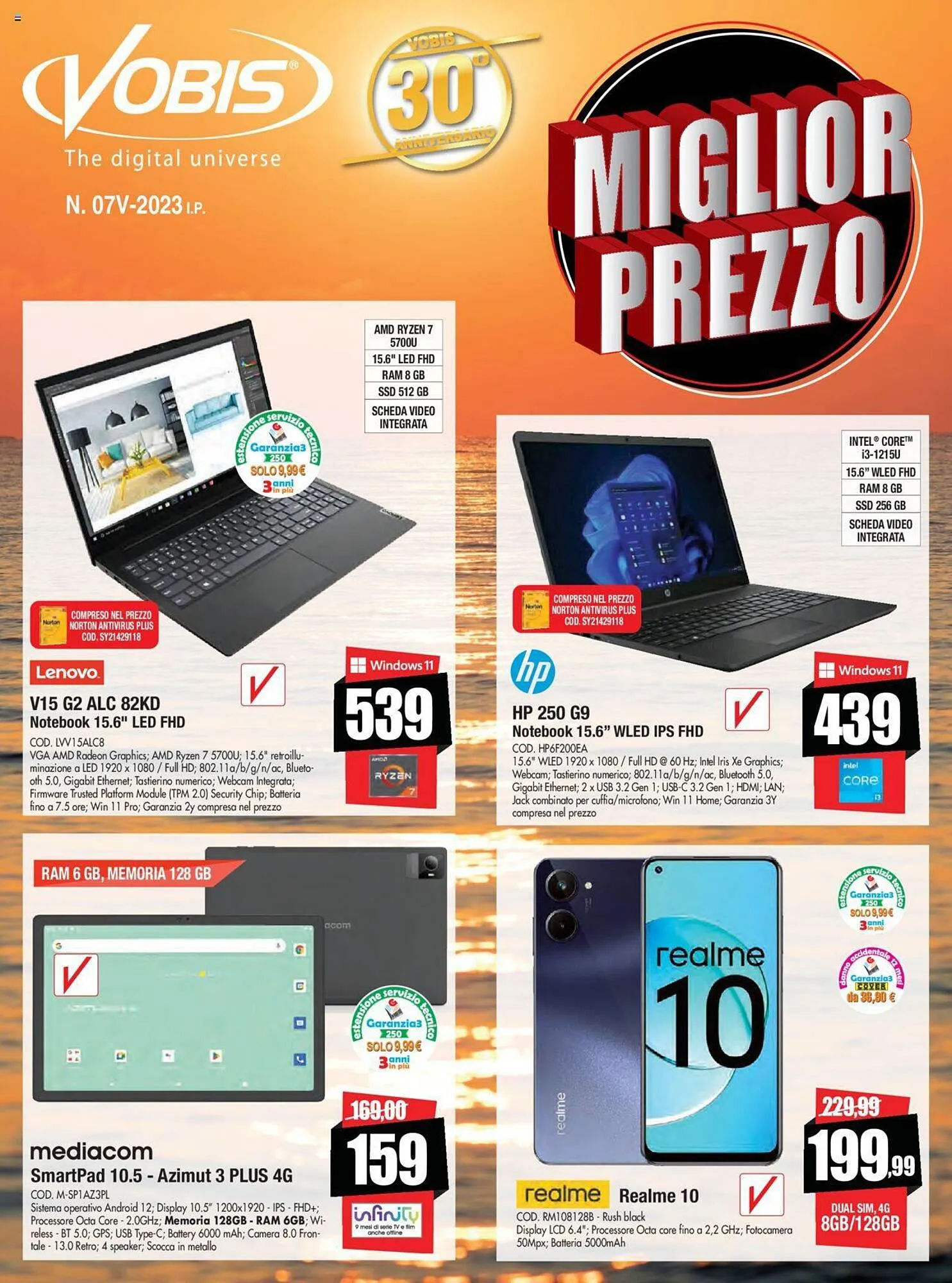 Volantino Vobis da 25 luglio a 11 settembre di 2023 - Pagina del volantino 1