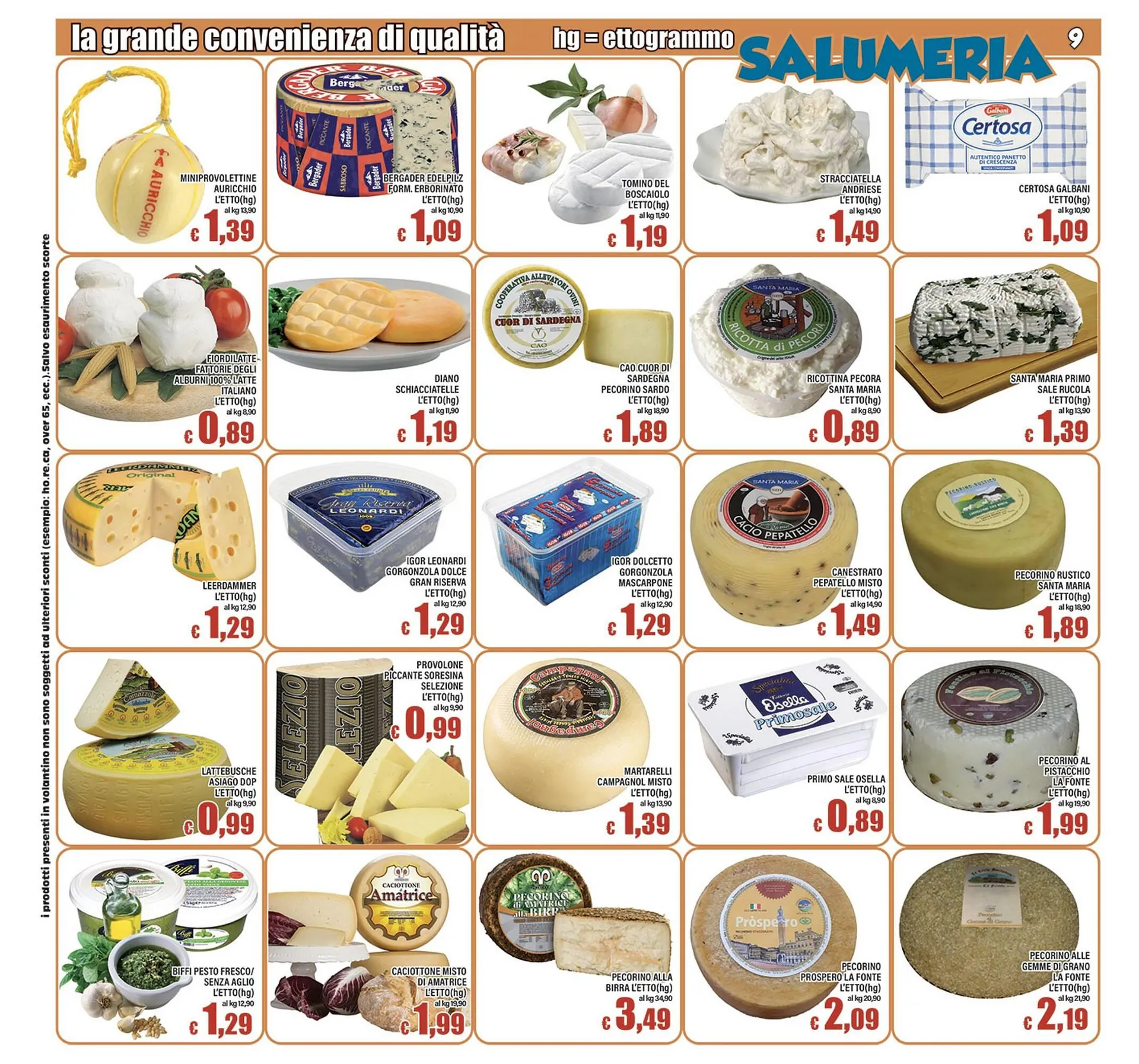Volantino Top Supermercati da 17 marzo a 26 marzo di 2026 - Pagina del volantino 9