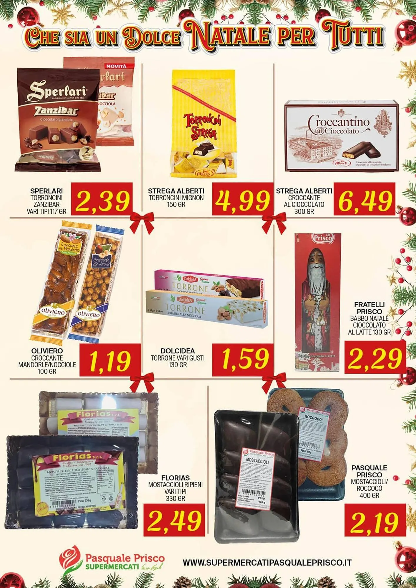 Volantino Supermercati Pasquale Prisco da 10 dicembre a 29 dicembre di 2024 - Pagina del volantino 5
