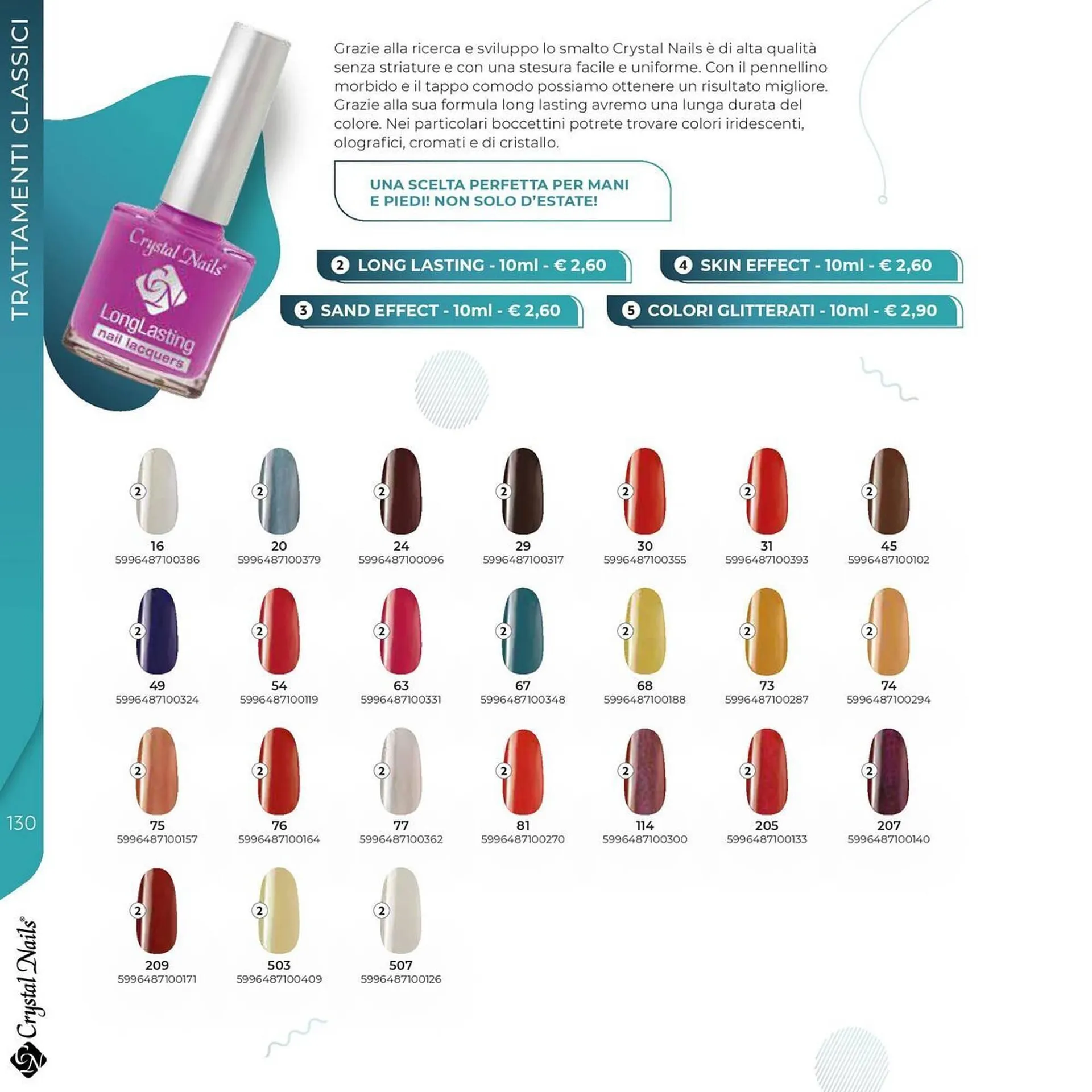 Volantino Crystal Nails da 1 luglio a 31 dicembre di 2025 - Pagina del volantino 130