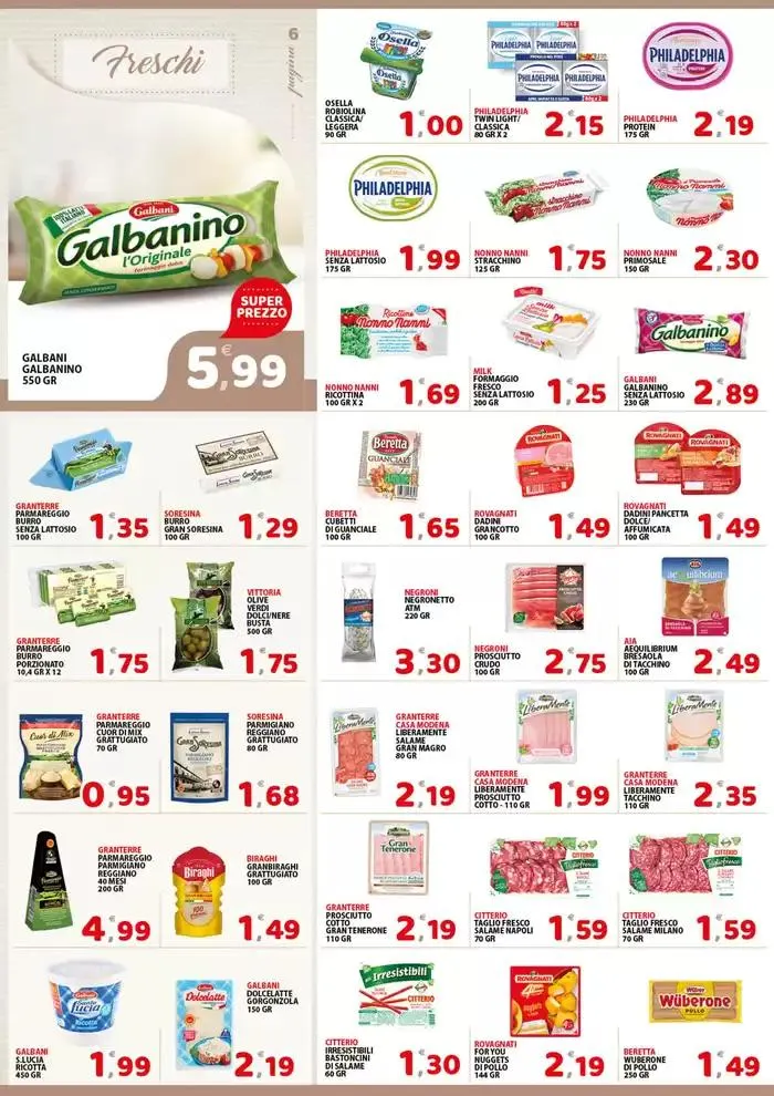 Puntiamo alla convenienza da 20 marzo a 3 aprile di 2025 - Pagina del volantino 6