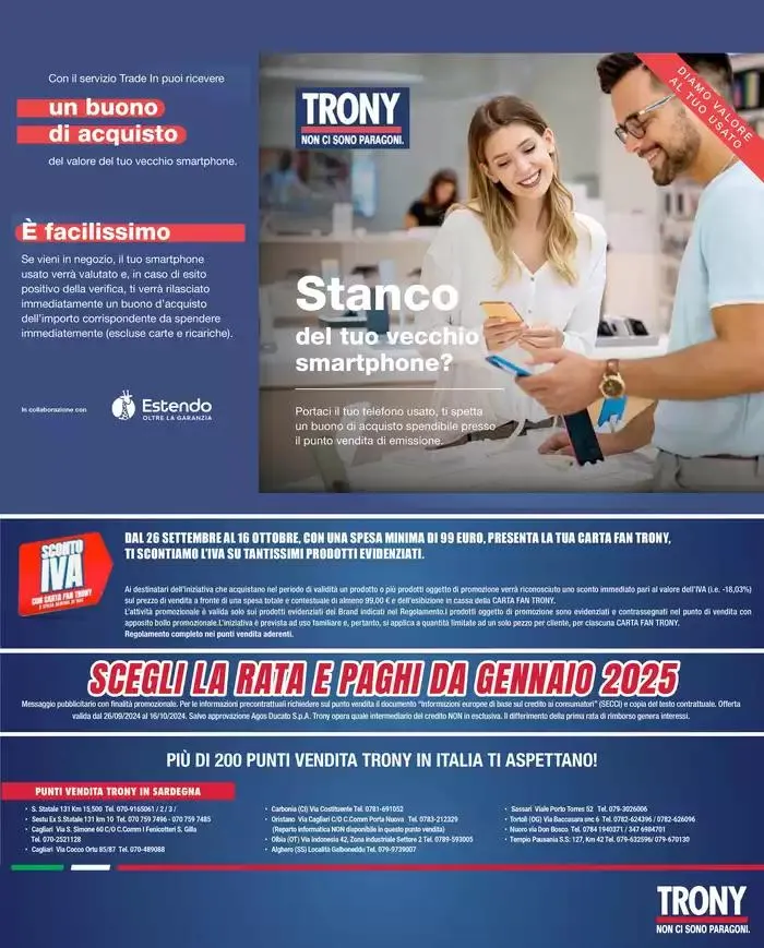 SCONTO IVA da Trony! da 26 settembre a 16 ottobre di 2024 - Pagina del volantino 29