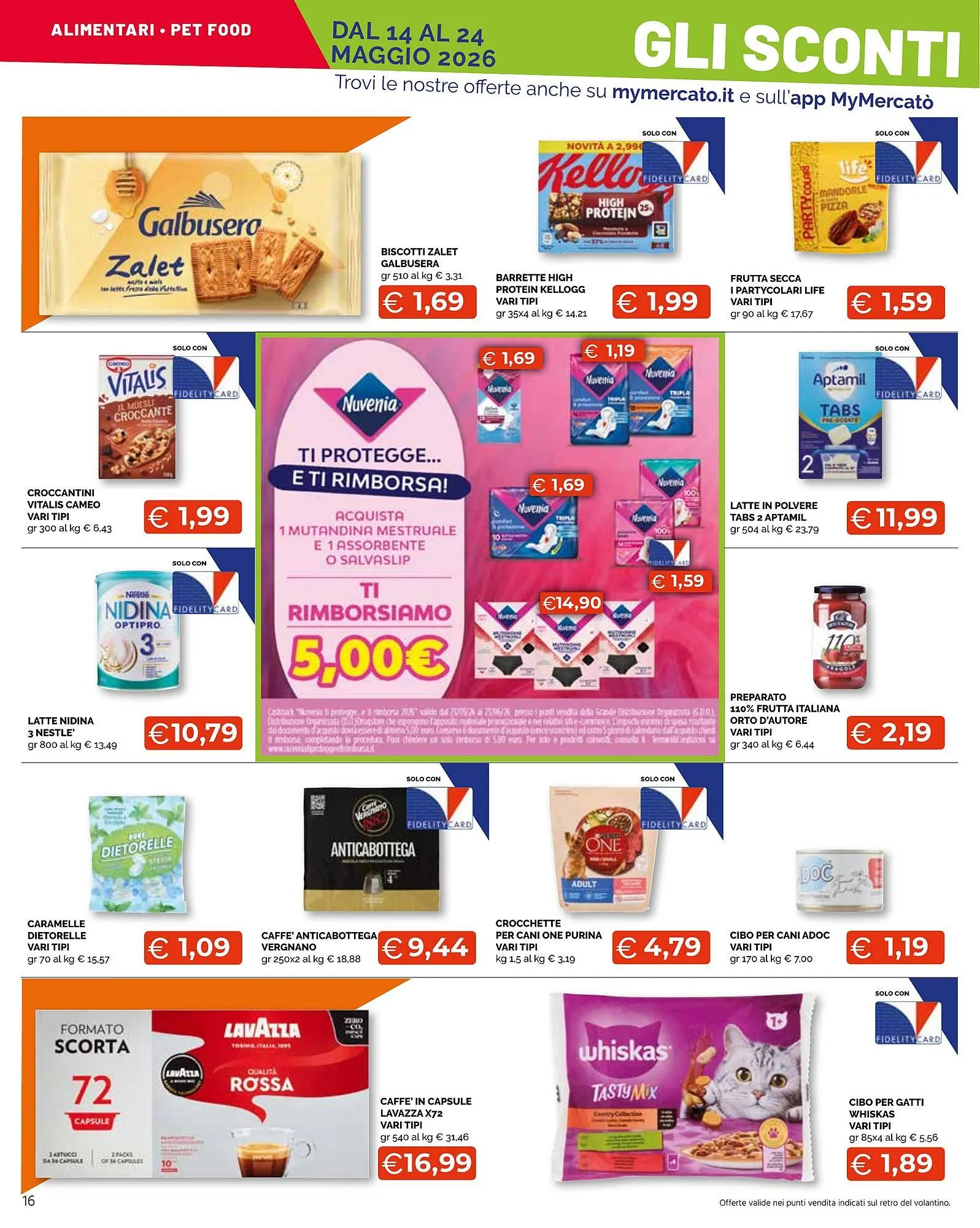 Volantino Mercatò Big da 14 maggio a 23 maggio di 2026 - Pagina del volantino 16