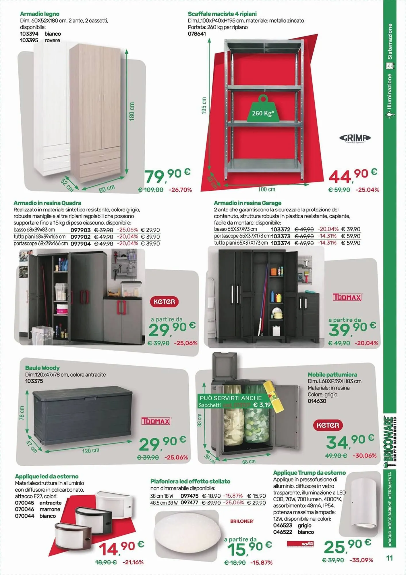 Volantino Bricoware da 12 giugno a 13 luglio di 2025 - Pagina del volantino 11