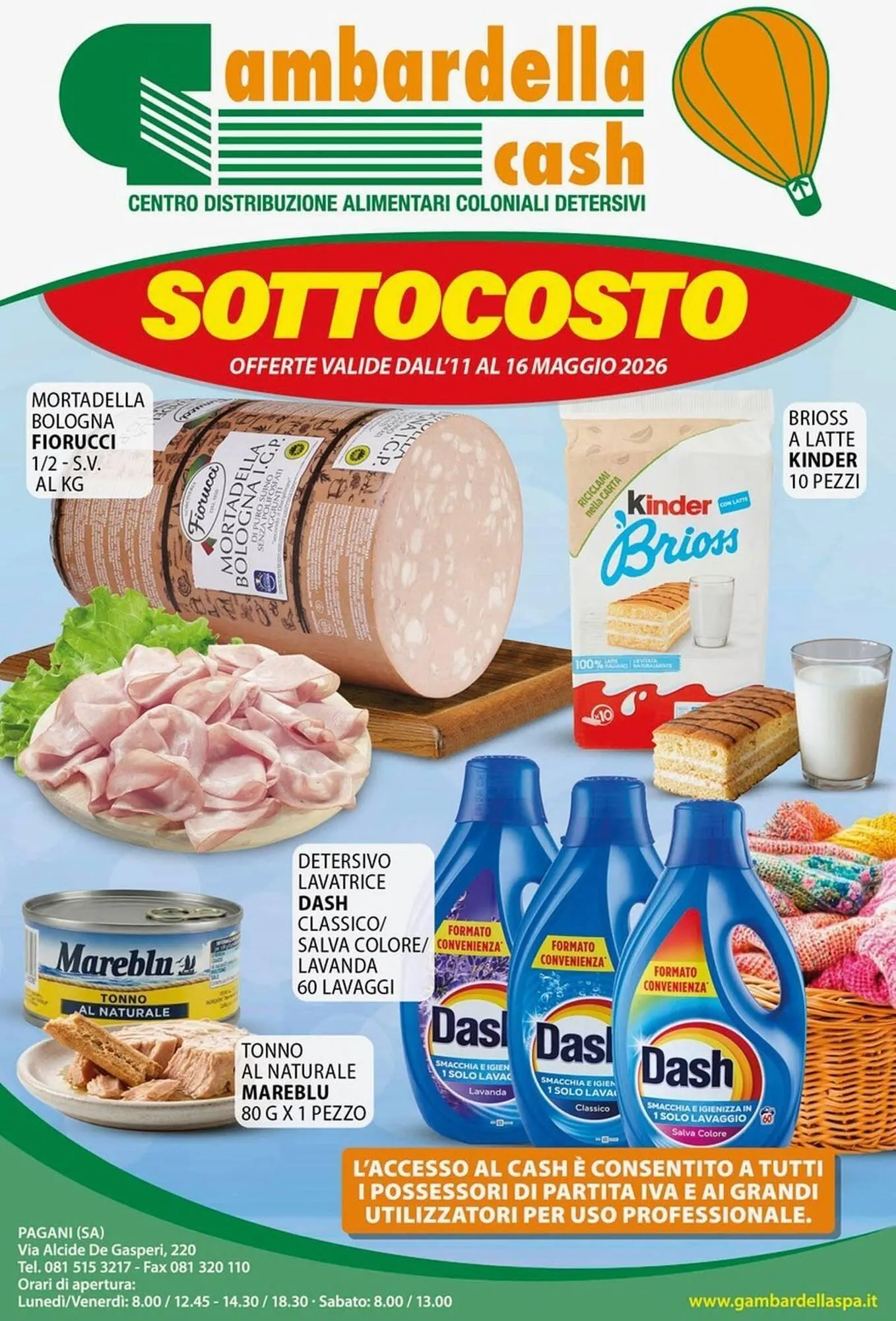 Volantino Gambardella Cash da 11 maggio a 16 maggio di 2026 - Pagina del volantino 1