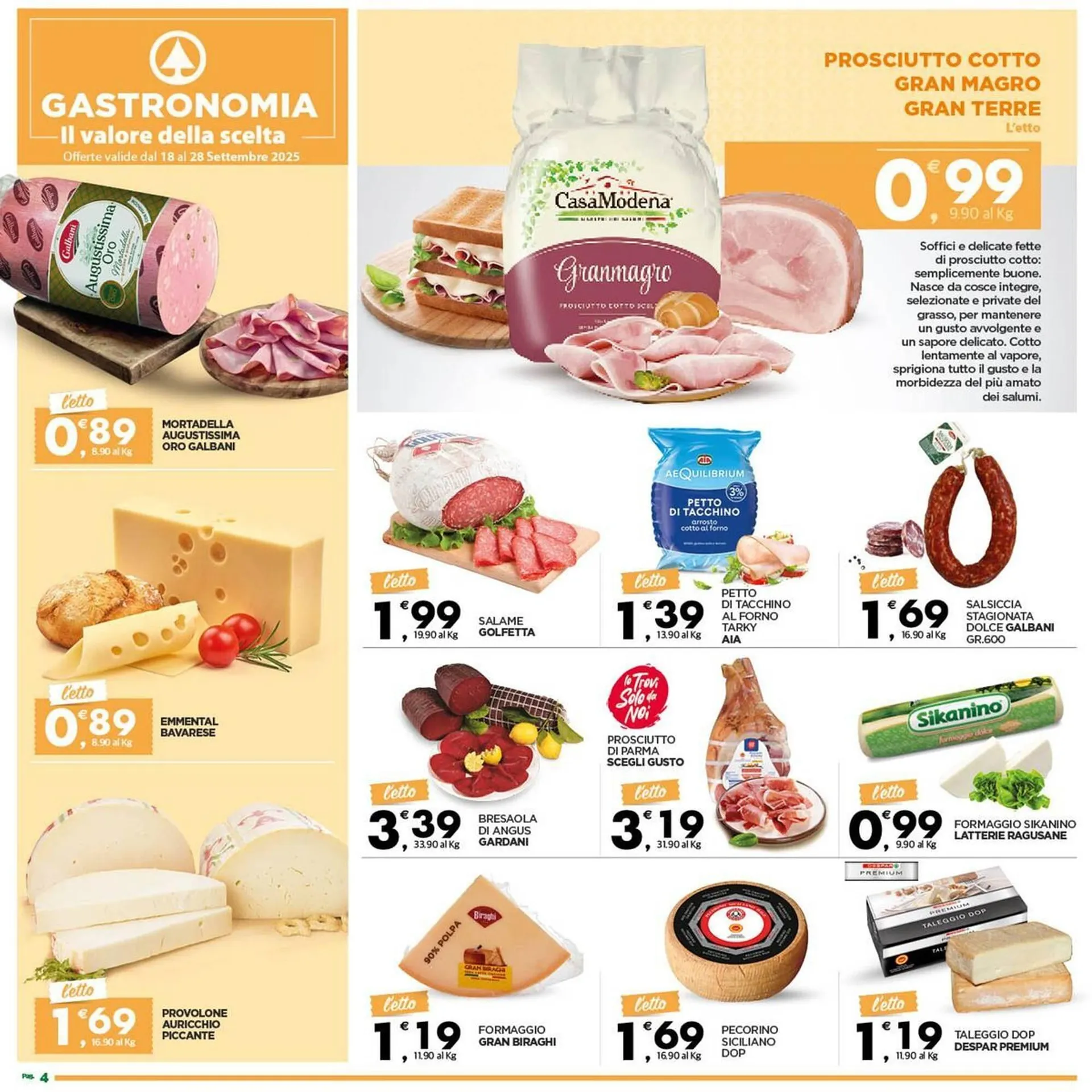 Volantino Despar da 18 settembre a 28 settembre di 2025 - Pagina del volantino 4