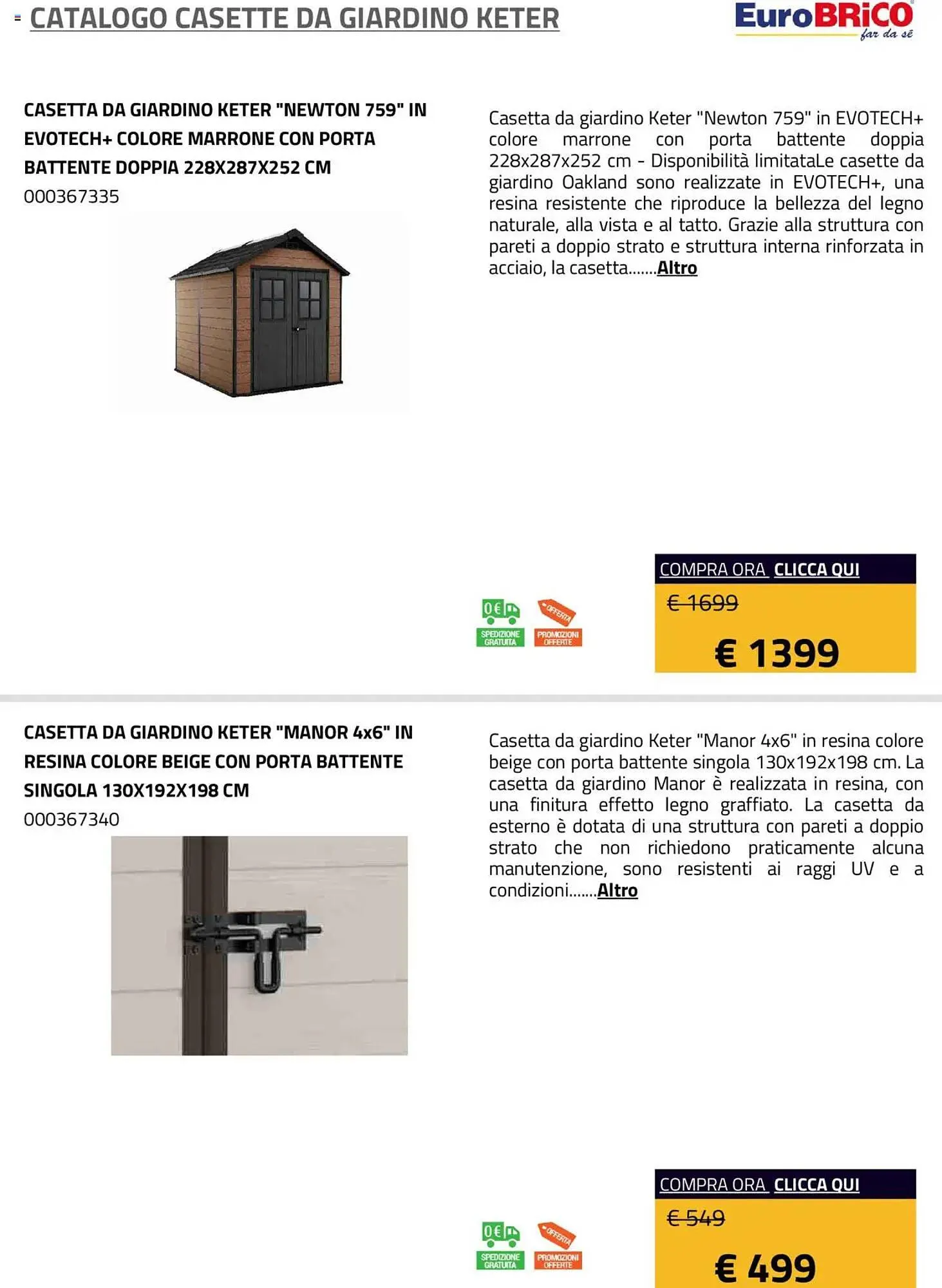 Volantino Eurobrico da 23 luglio a 31 dicembre di 2025 - Pagina del volantino 10