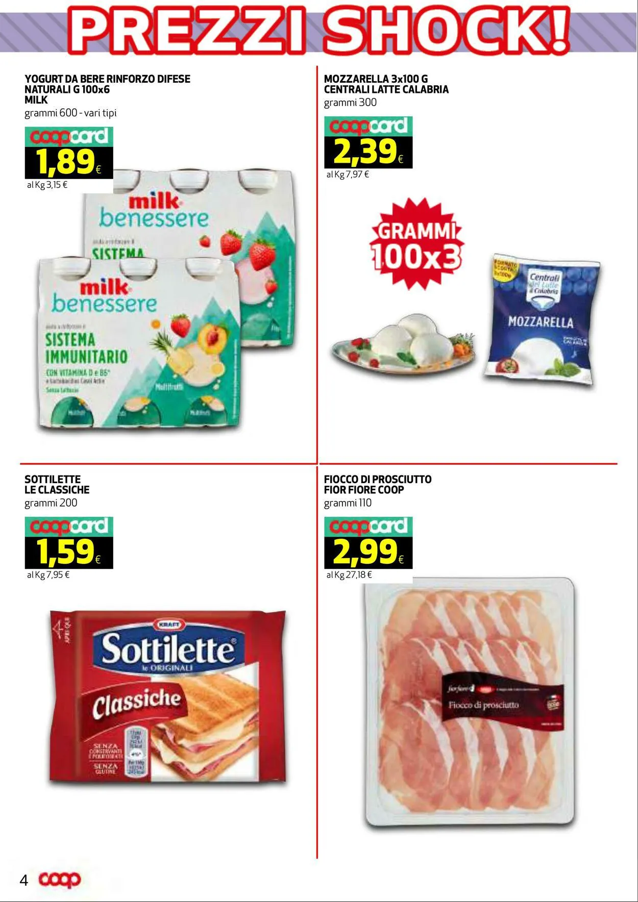 Coop Volantino attuale da 9 novembre a 19 novembre di 2023 - Pagina del volantino 4