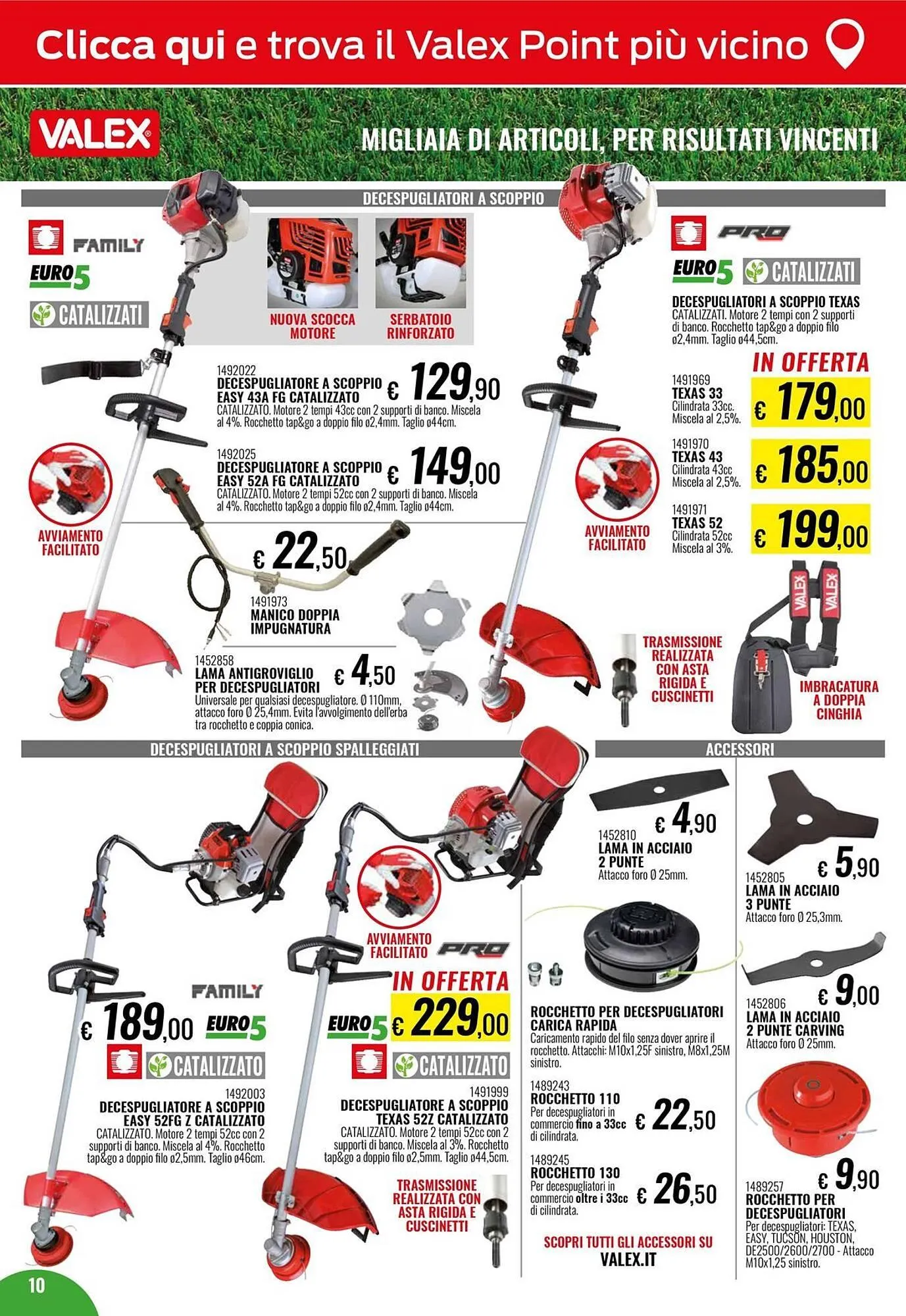 Volantino Valex da 26 marzo a 22 settembre di 2026 - Pagina del volantino 10