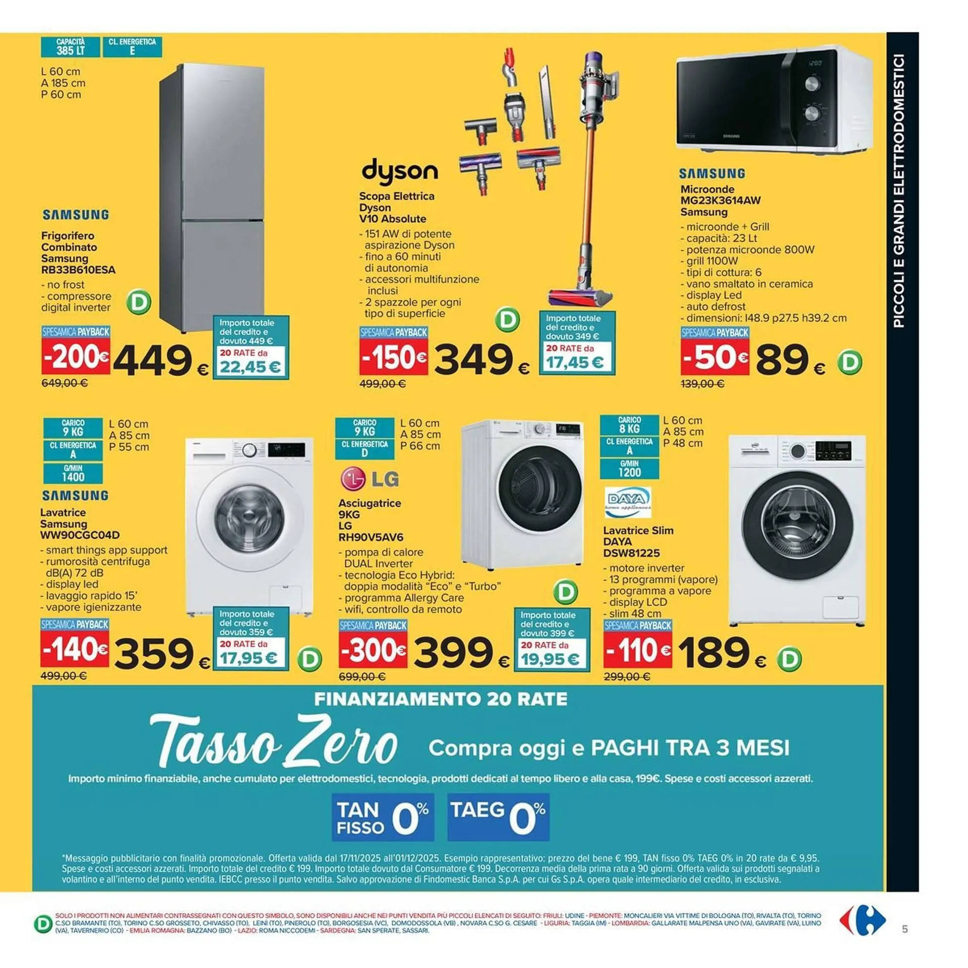 Volantino Carrefour Iper da 17 novembre a 1 dicembre di 2025 - Pagina del volantino 5