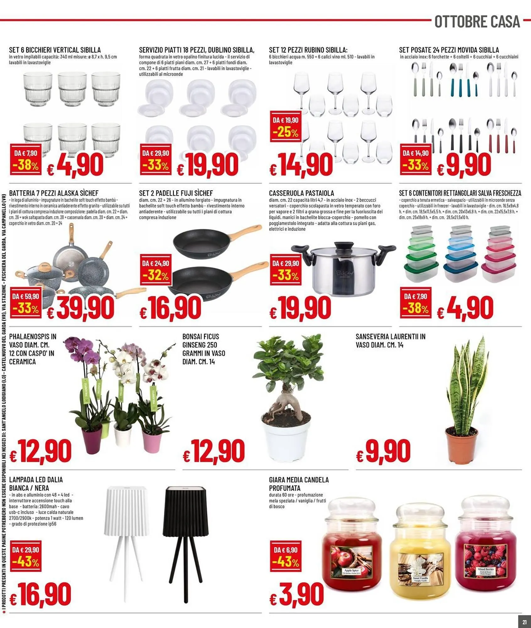 Volantino Famila Superstore da 2 ottobre a 15 ottobre di 2025 - Pagina del volantino 21