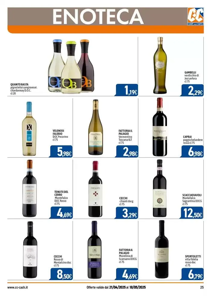 AFFARI SPECIALI da 21 aprile a 18 maggio di 2025 - Pagina del volantino 25