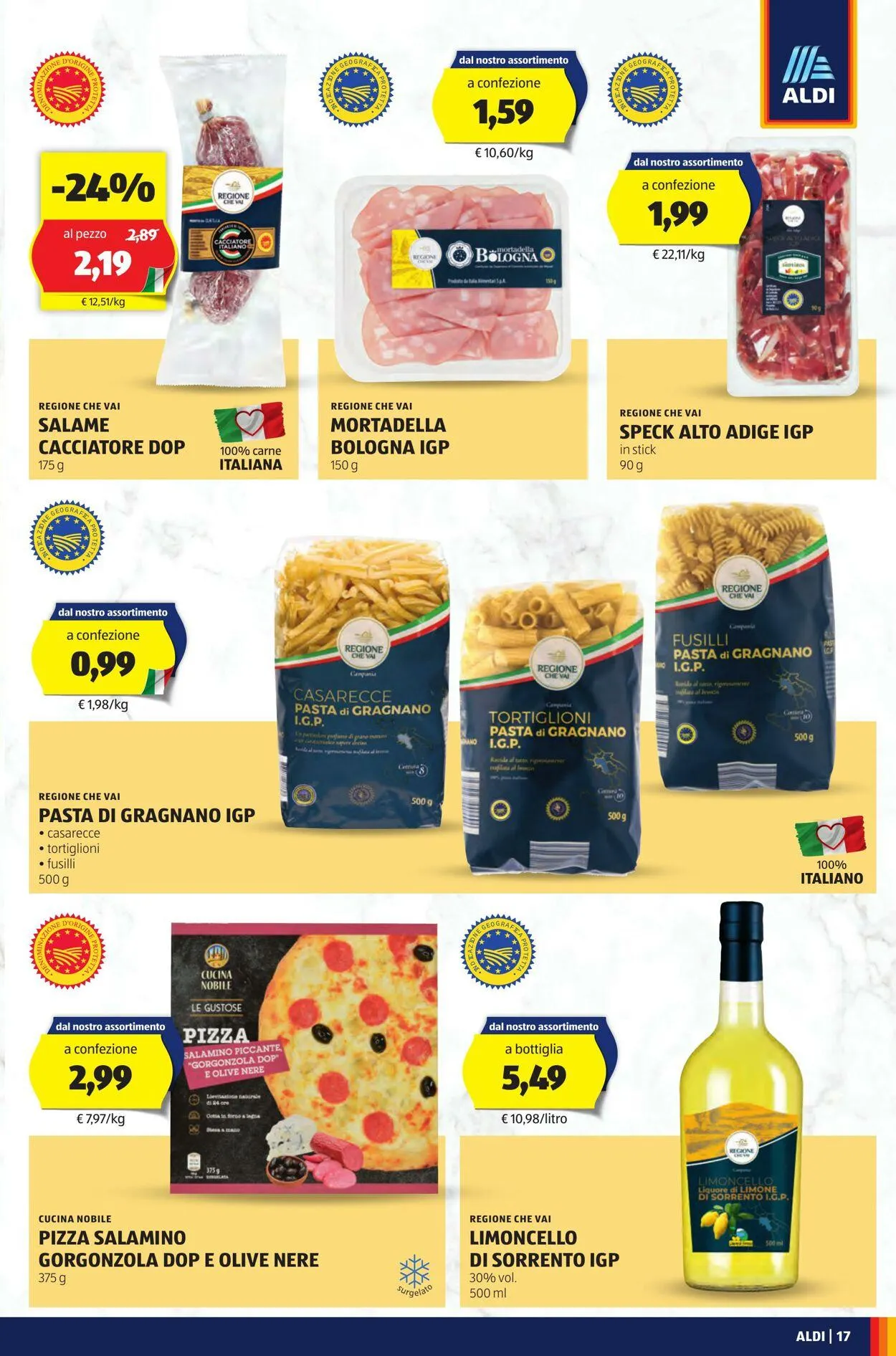 Aldi Volantino attuale da 7 aprile a 13 aprile di 2025 - Pagina del volantino 17