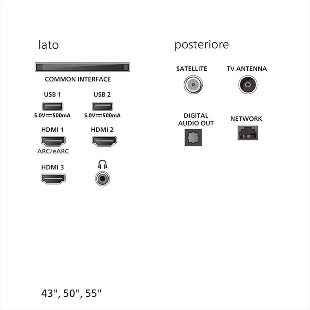 PHILIPS - Smart TV Ambilight LED 4K 55" 55PUS8010-Black