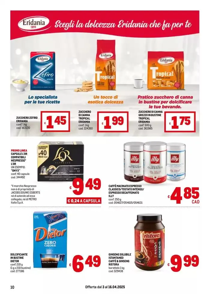 Offerte per te -Area 4 da 7 aprile a 16 aprile di 2025 - Pagina del volantino 10