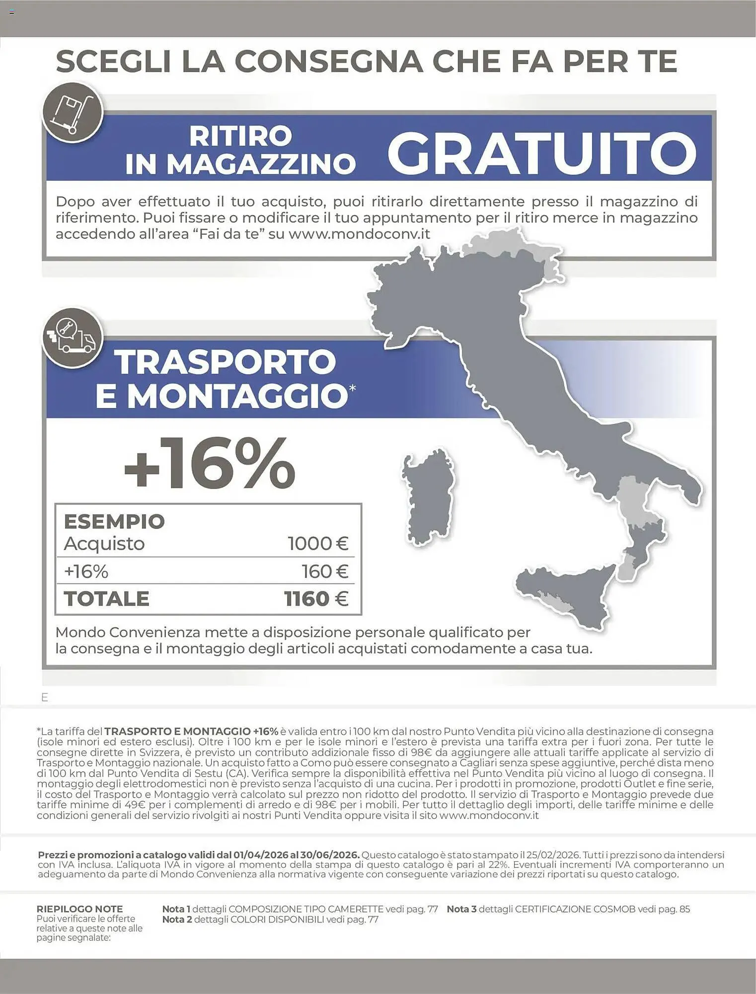 Volantino Mondo Convenienza da 1 aprile a 30 giugno di 2026 - Pagina del volantino 99