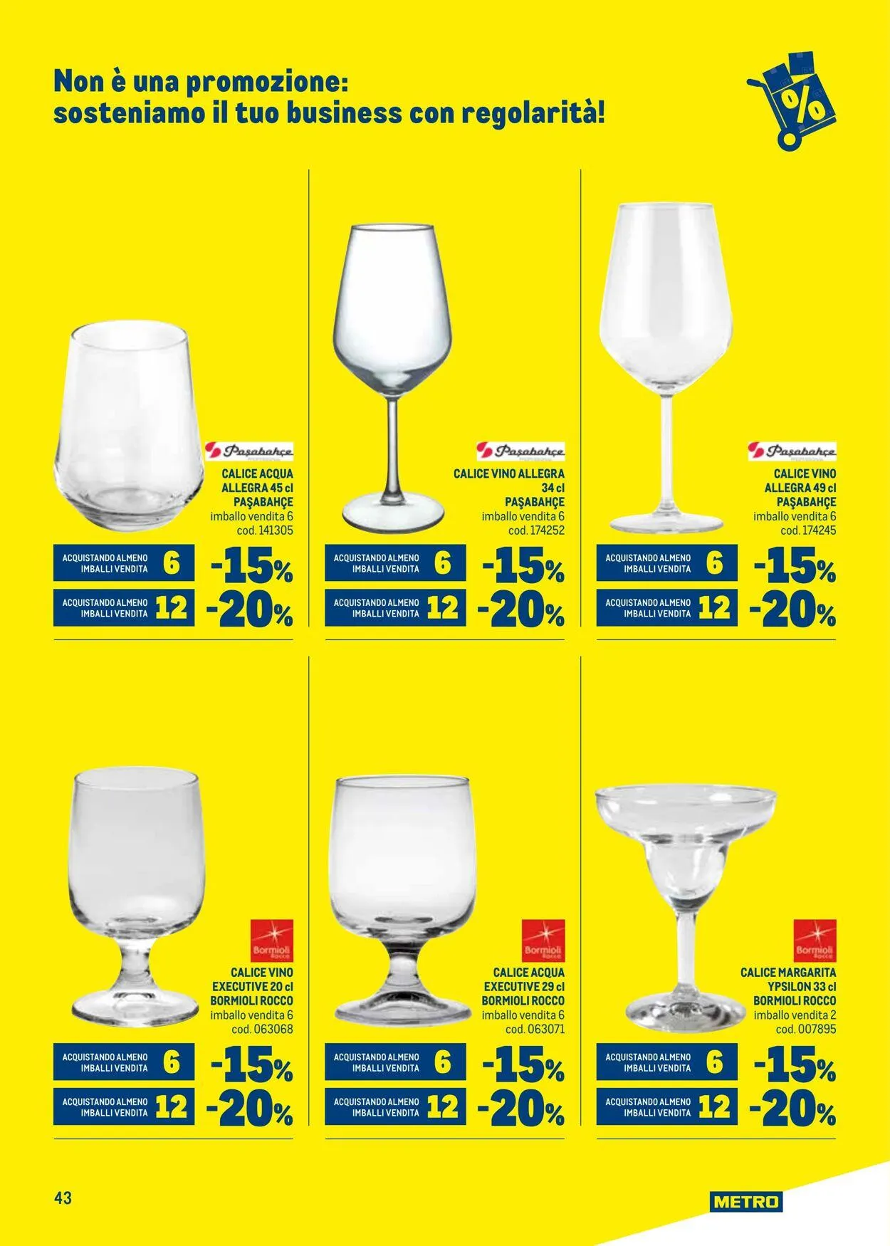 Metro Volantino attuale da 8 ottobre a 22 ottobre di 2025 - Pagina del volantino 43