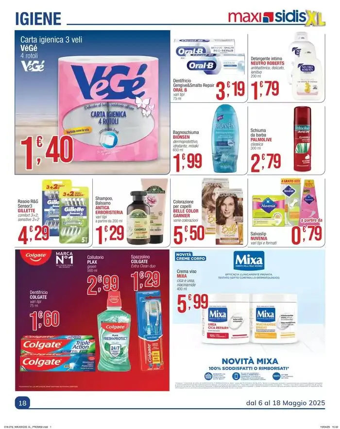 Il piacere di fare la spesa da 5 maggio a 18 maggio di 2025 - Pagina del volantino 18