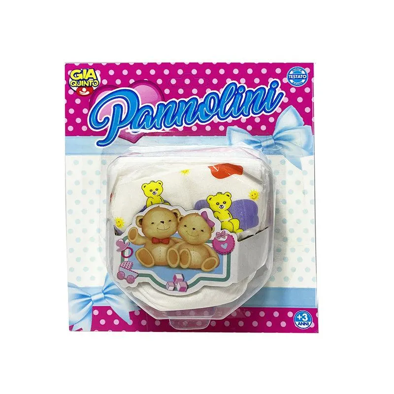 Pannolini Per Bambole Giocattolo