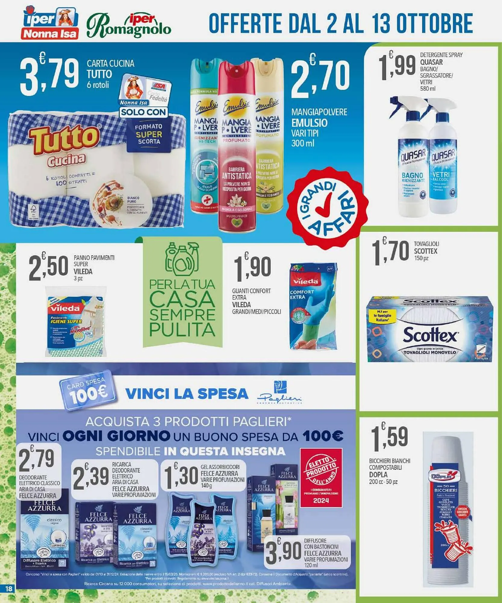 Volantino Iper Romagnolo da 2 ottobre a 13 ottobre di 2024 - Pagina del volantino 18