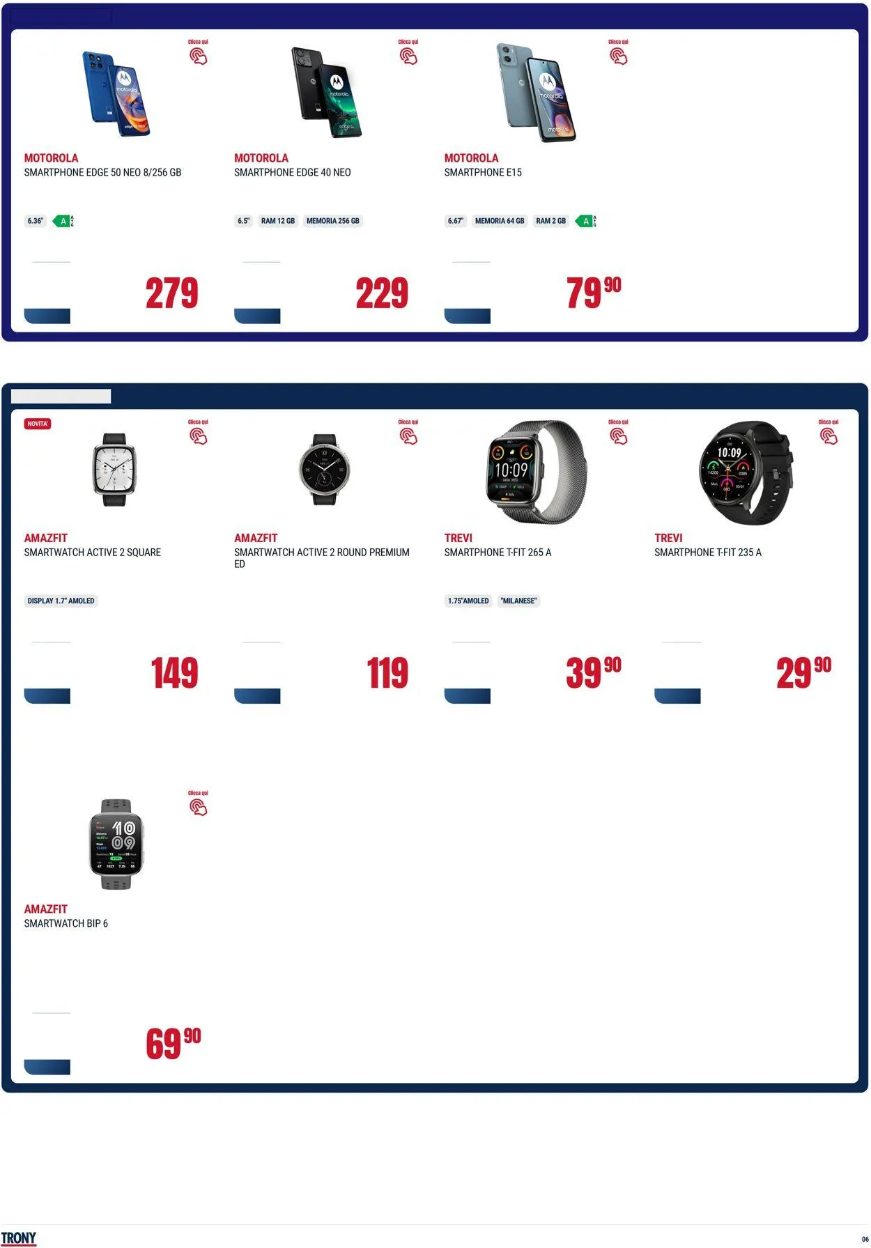 Trony - Napoli Volantino attuale da 31 luglio a 20 agosto di 2025 - Pagina del volantino 6