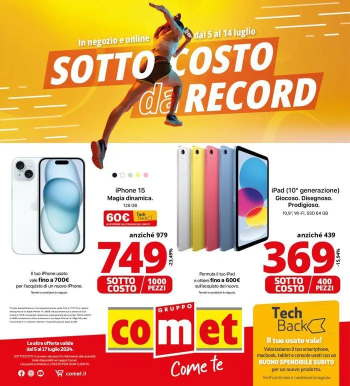 SOTTOCOSTO da Comet! da 5 luglio a 14 luglio di 2024 - Pagina del volantino 1