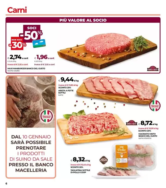 Dall’8 al 15 gennaio 2025 da 8 gennaio a 15 gennaio di 2025 - Pagina del volantino 6