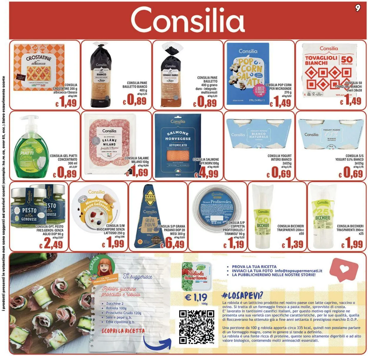 Top Supermercati Volantino attuale da 23 ottobre a 6 novembre di 2025 - Pagina del volantino 9