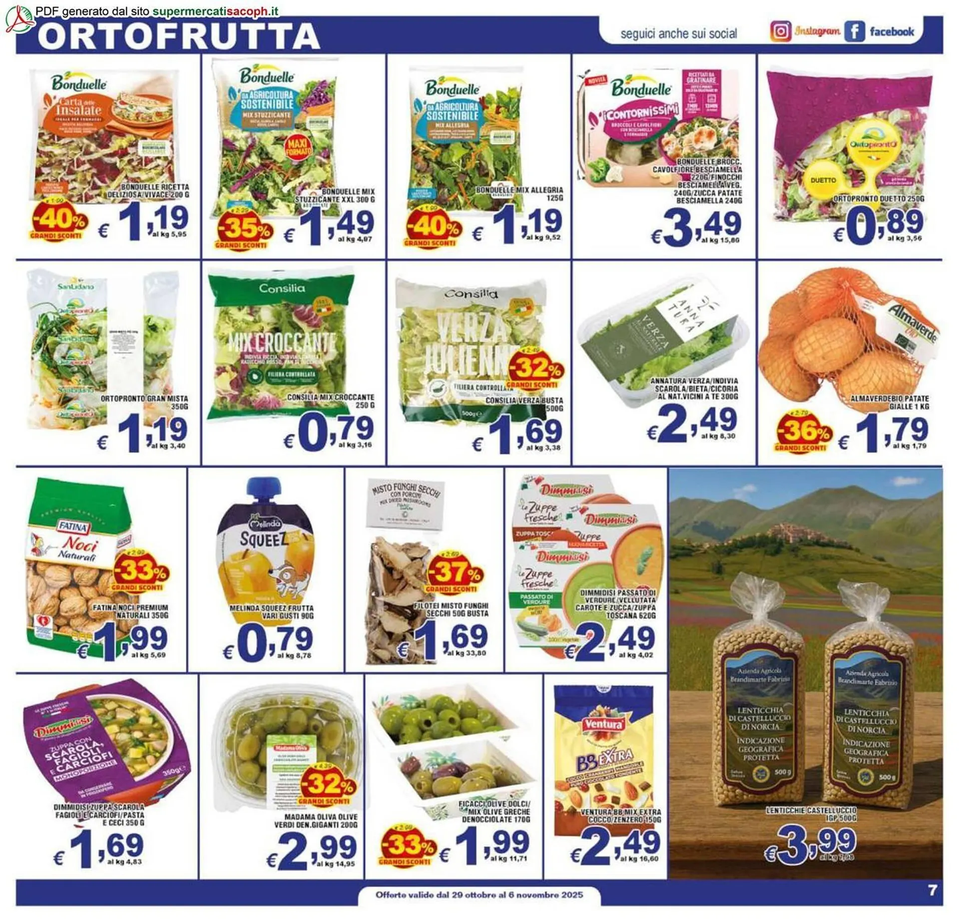 Volantino Sacoph da 30 ottobre a 6 novembre di 2025 - Pagina del volantino 7