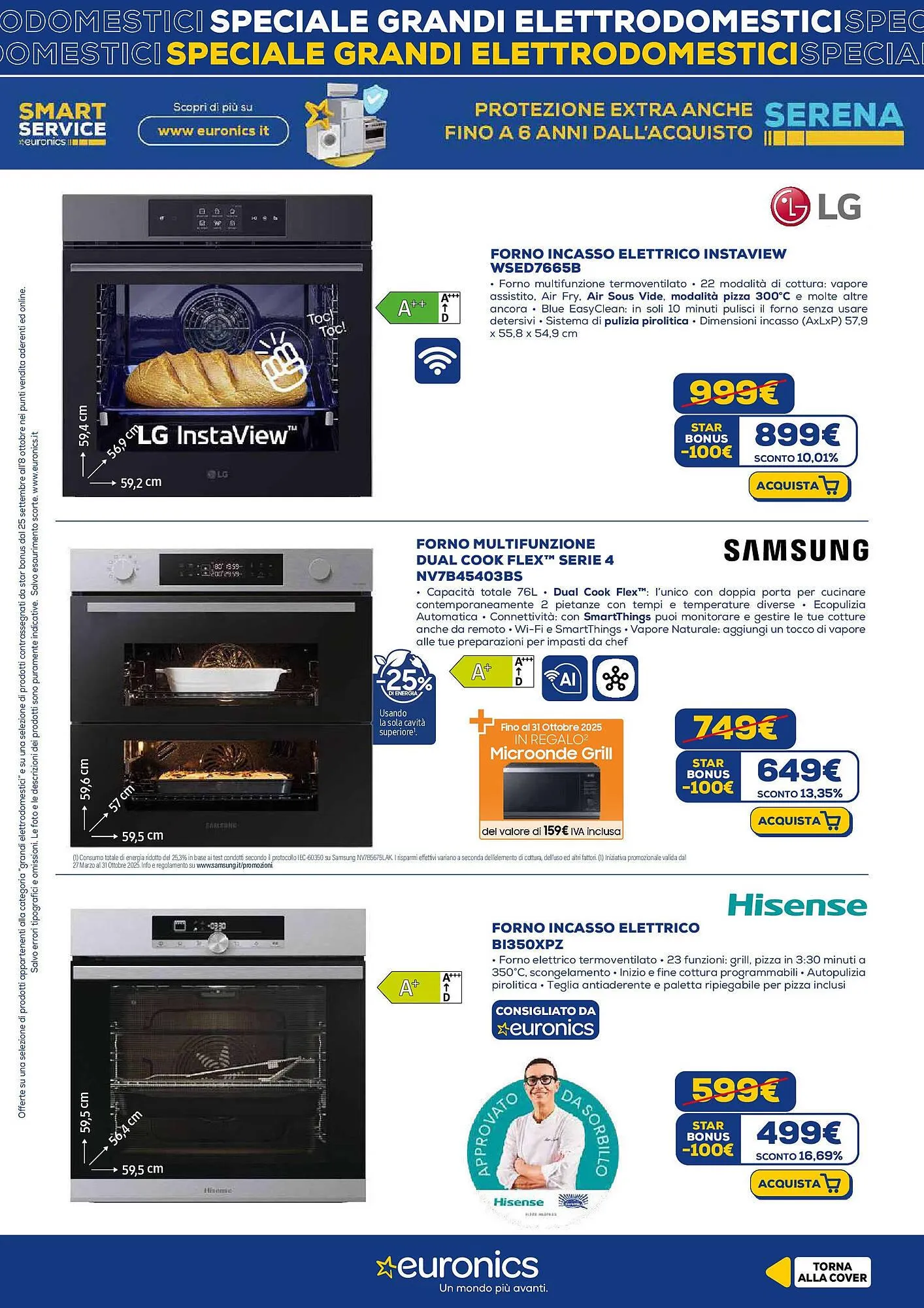 Volantino Euronics da 24 settembre a 8 ottobre di 2025 - Pagina del volantino 9