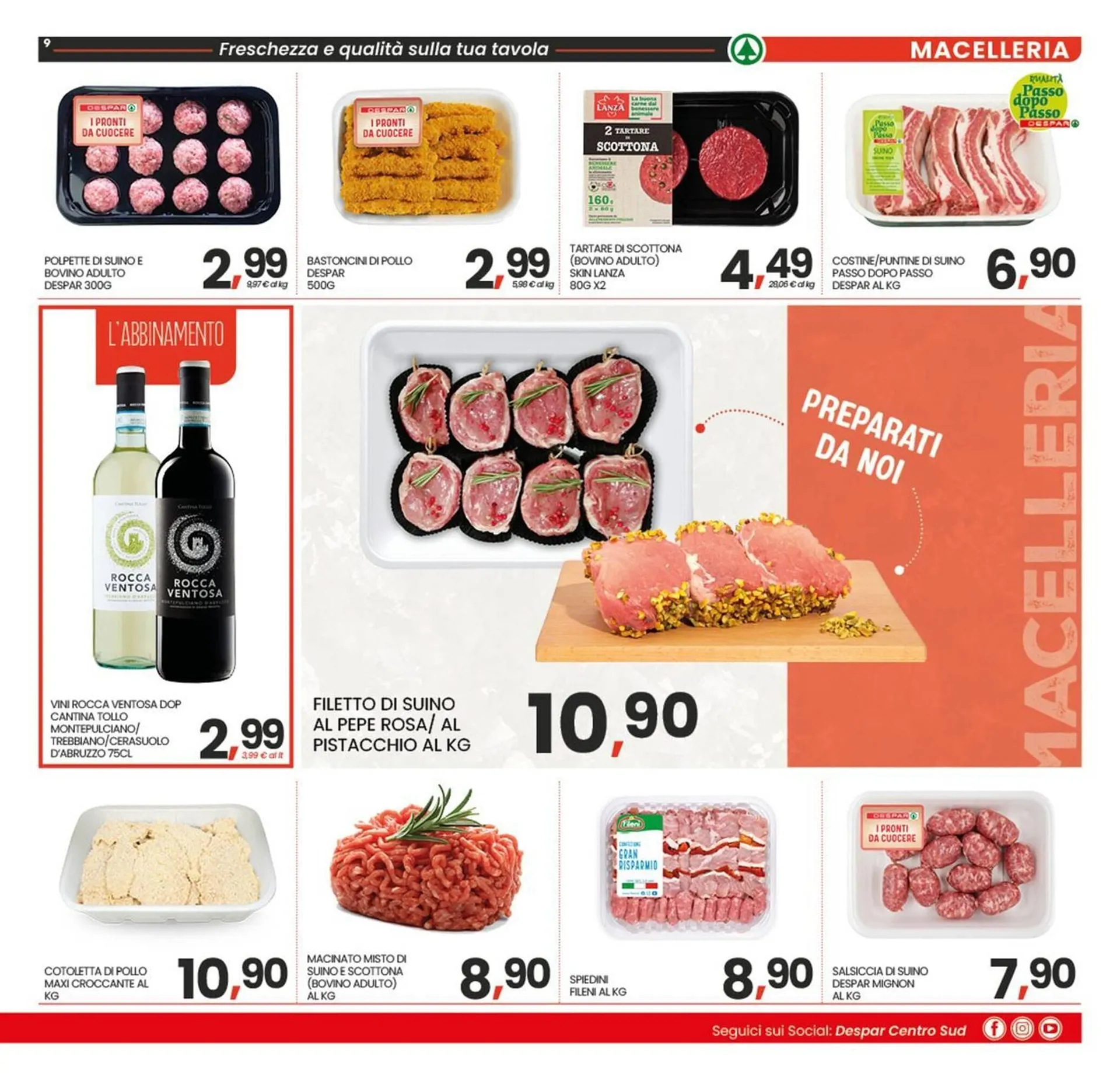 Volantino Eurospar da 27 dicembre a 8 gennaio di 2026 - Pagina del volantino 9