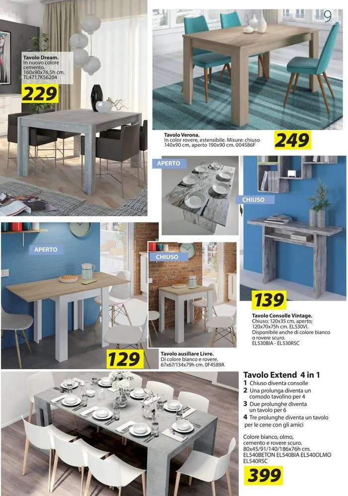 Gli arredi per la tua casa, studio e ufficio da 7 maggio a 25 maggio di 2024 - Pagina del volantino 9