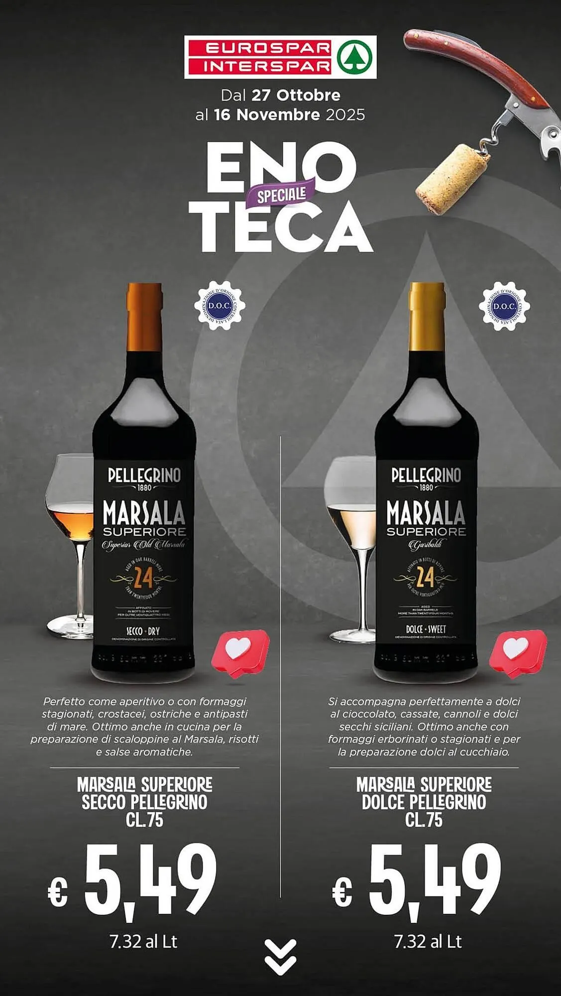 Volantino Eurospar da 27 ottobre a 16 novembre di 2025 - Pagina del volantino 27