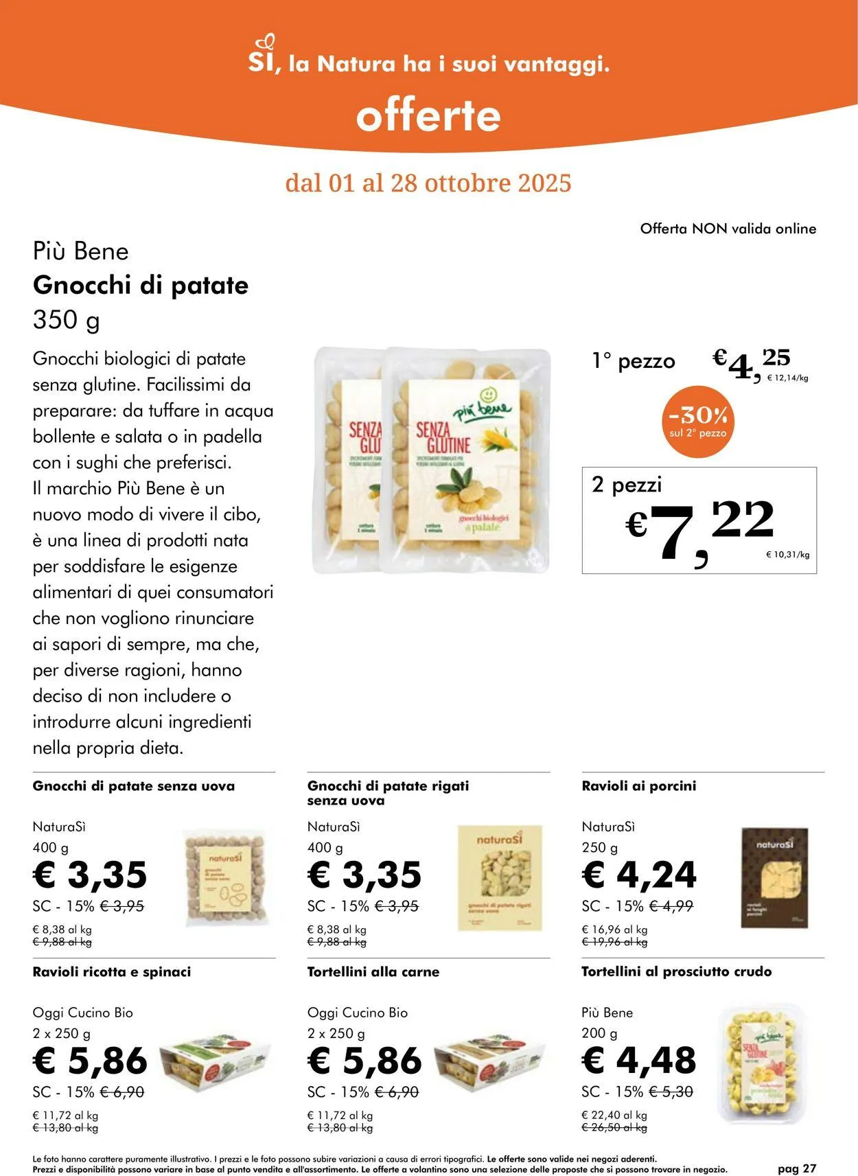 Natura Sì Volantino attuale da 6 novembre a 20 novembre di 2025 - Pagina del volantino 26