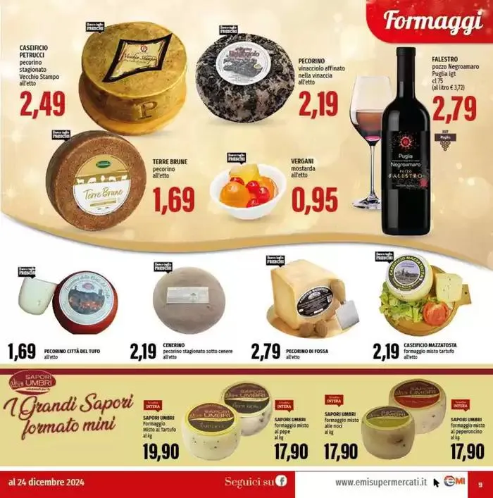 Il gusto delle feste da 20 dicembre a 24 dicembre di 2024 - Pagina del volantino 9