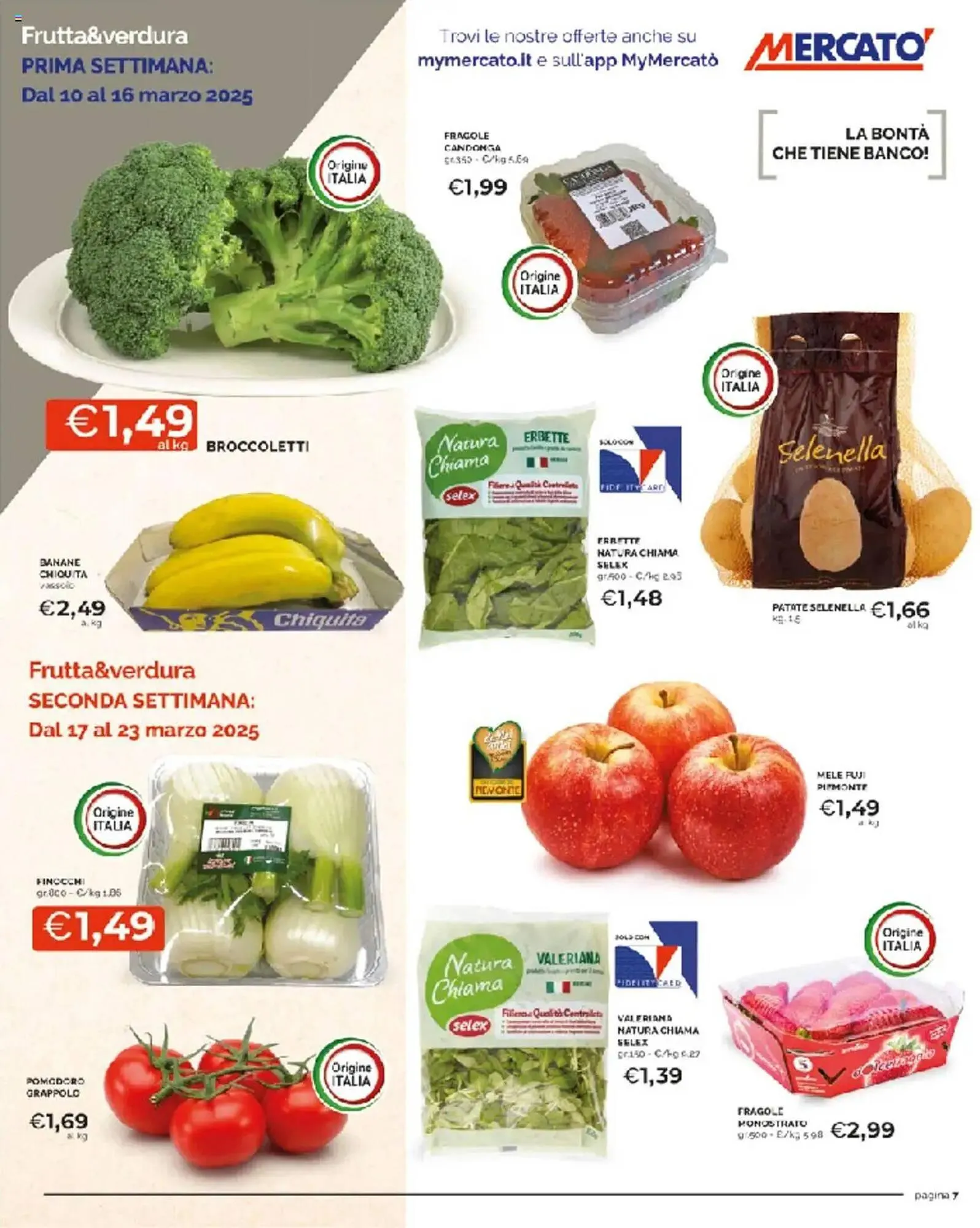 Volantino Mercatò da 10 marzo a 23 marzo di 2025 - Pagina del volantino 7