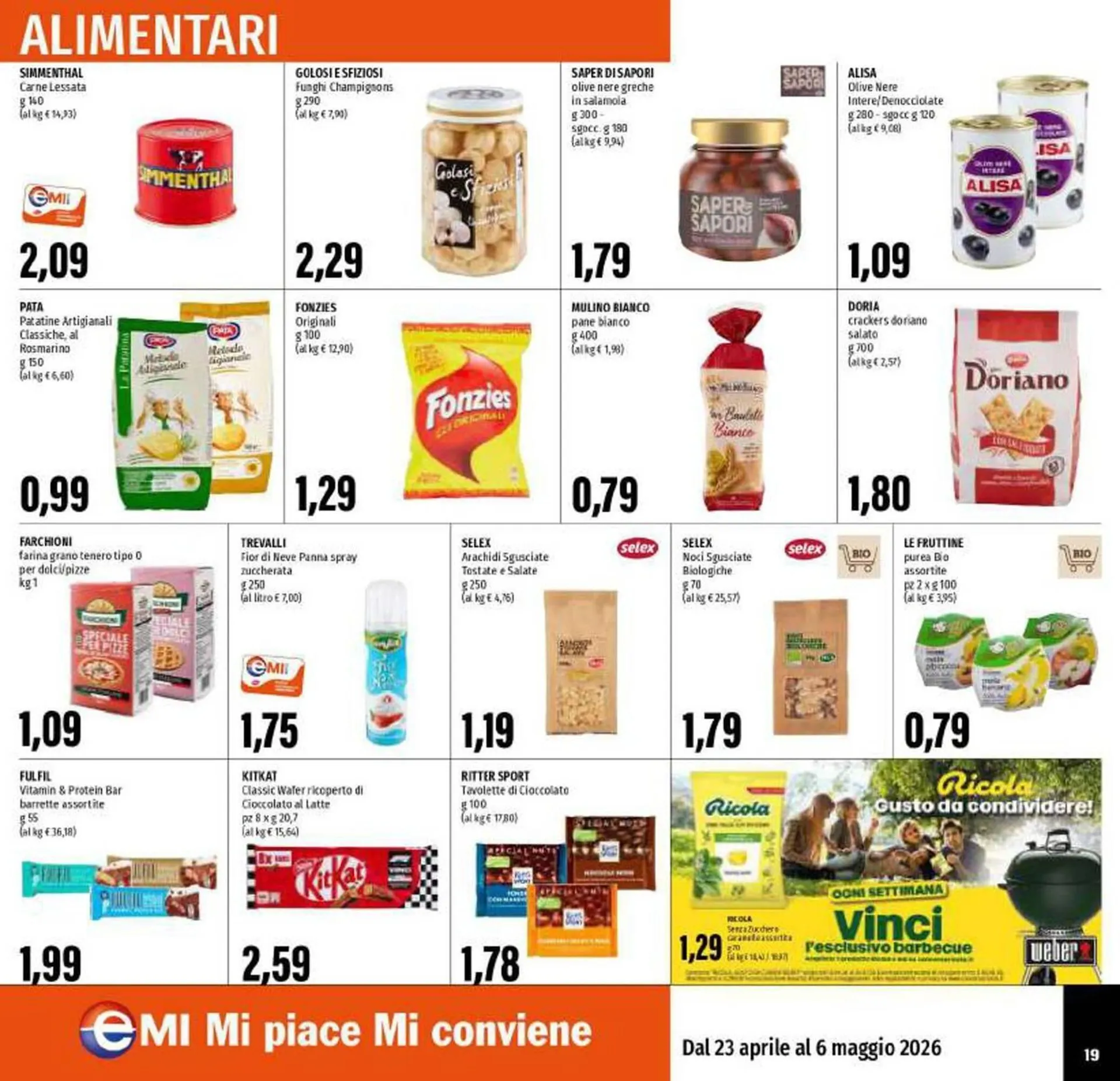 Volantino Emi Supermercati da 23 aprile a 6 maggio di 2026 - Pagina del volantino 19