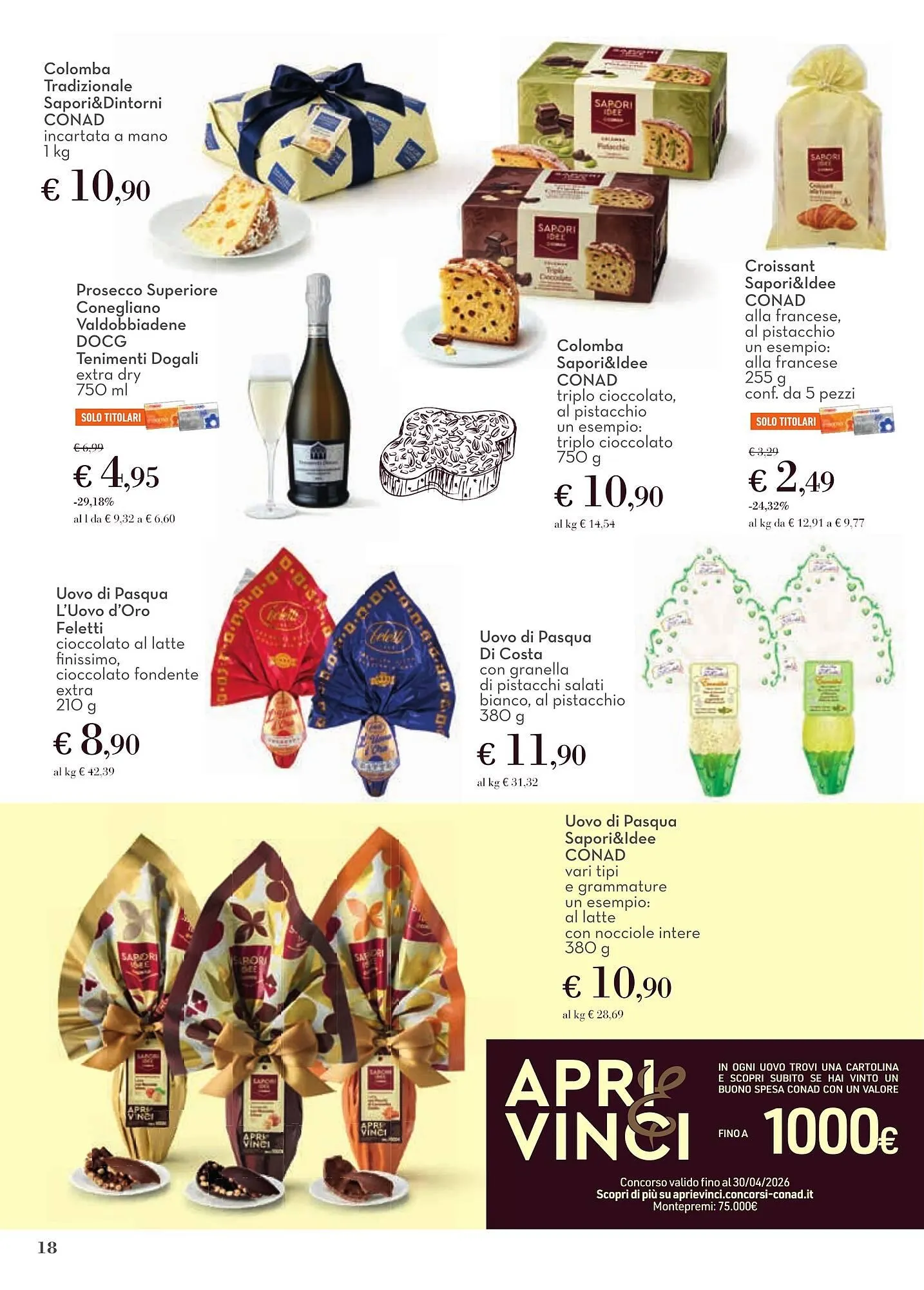 Volantino Conad da 12 marzo a 4 aprile di 2026 - Pagina del volantino 18