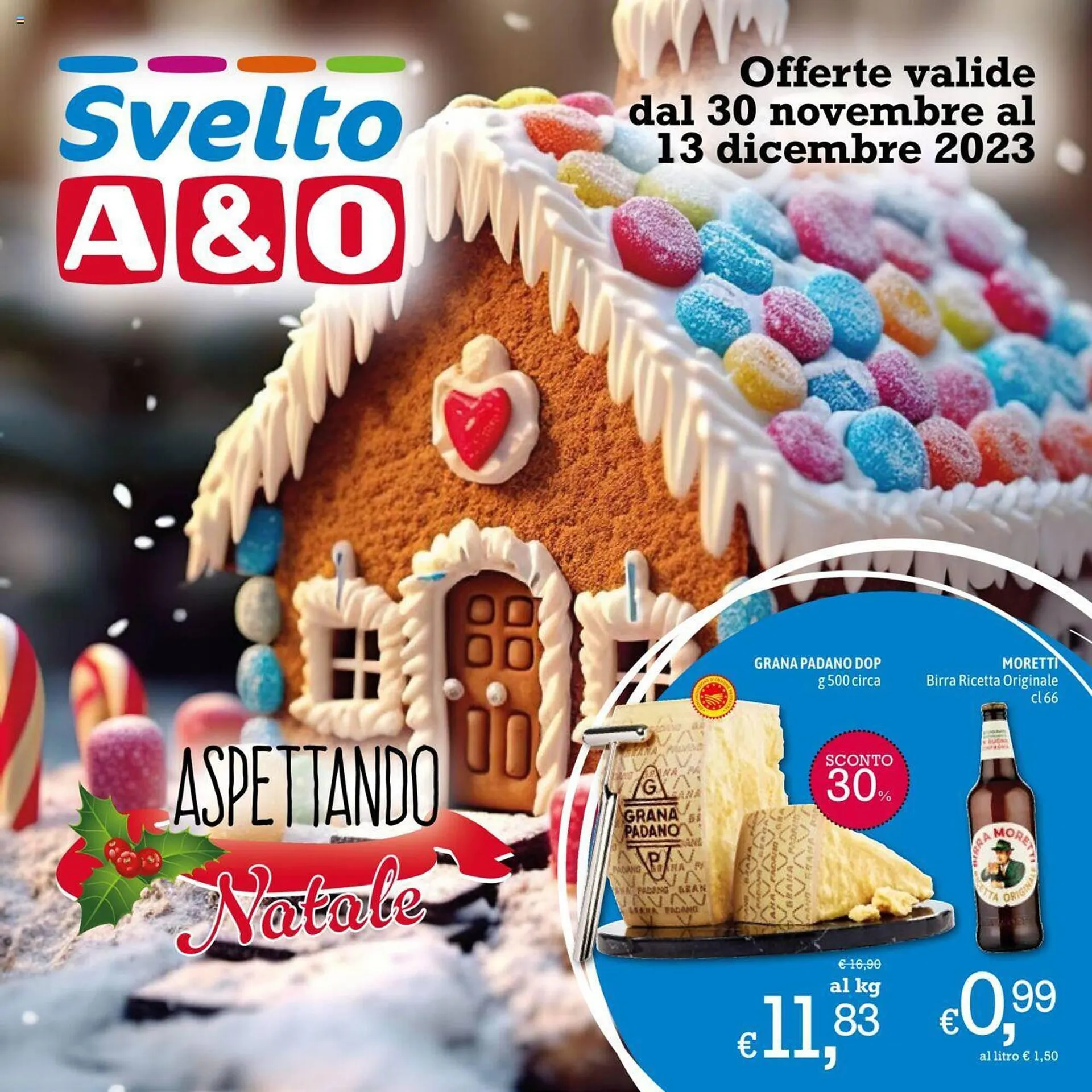 Volantino A&O da 30 novembre a 13 dicembre di 2023 - Pagina del volantino 1