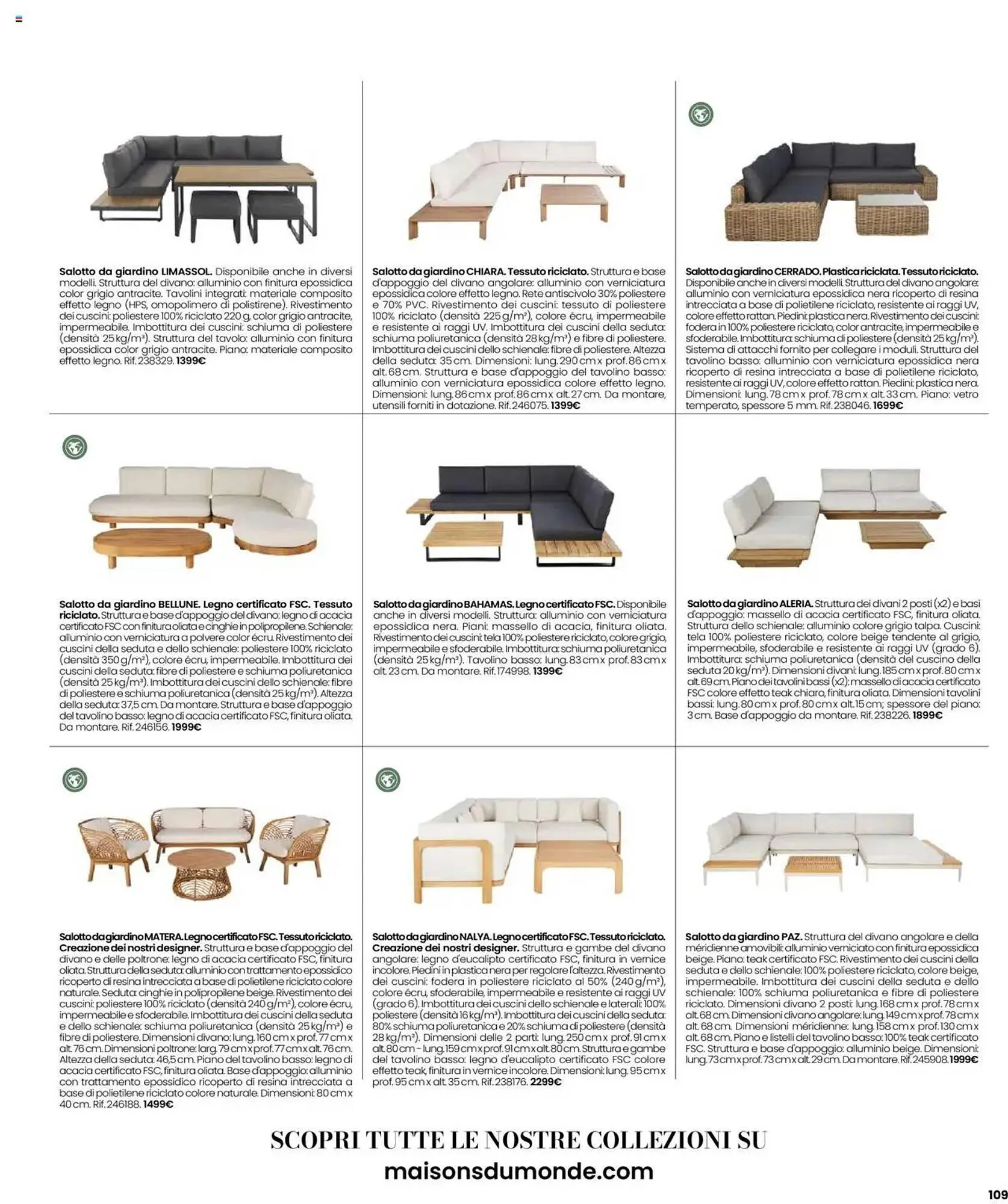 Volantino Maisons du Monde da 17 marzo a 30 settembre di 2025 - Pagina del volantino 111