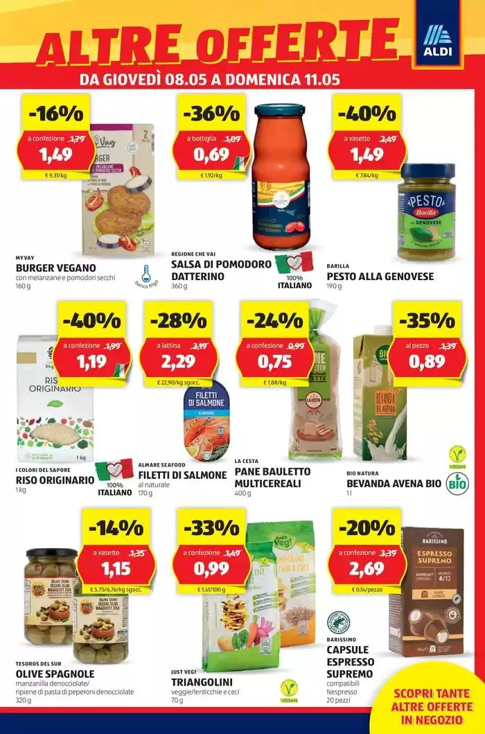 Nuova apertura SOTTOCOSTO da 8 maggio a 17 maggio di 2025 - Pagina del volantino 11