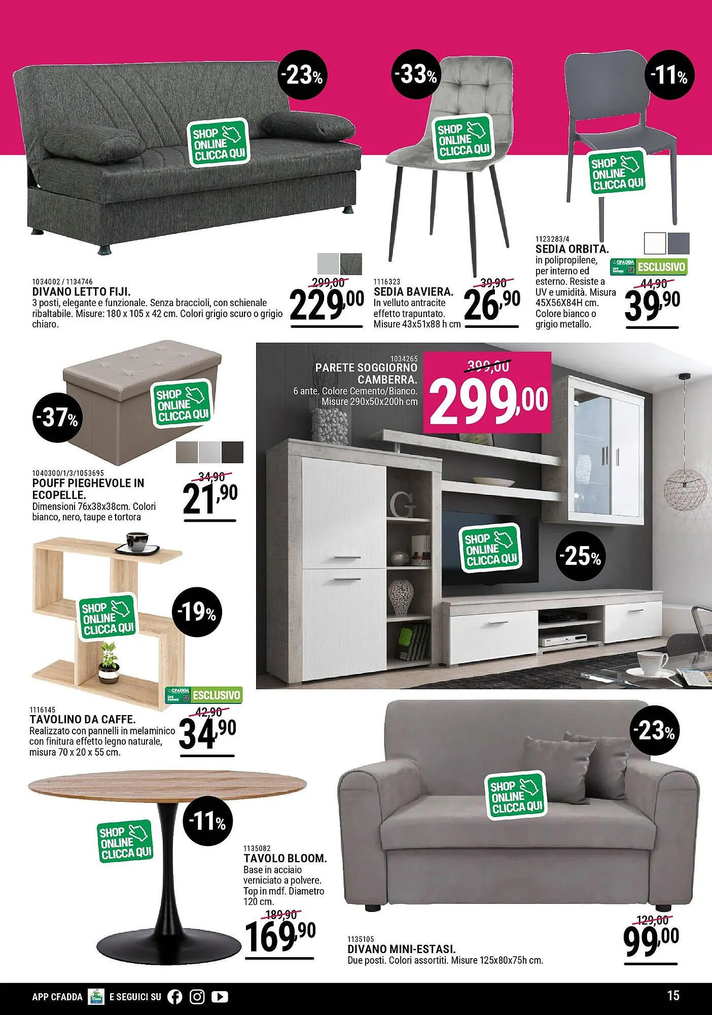 Volantino Cfadda da 30 luglio a 24 agosto di 2025 - Pagina del volantino 15